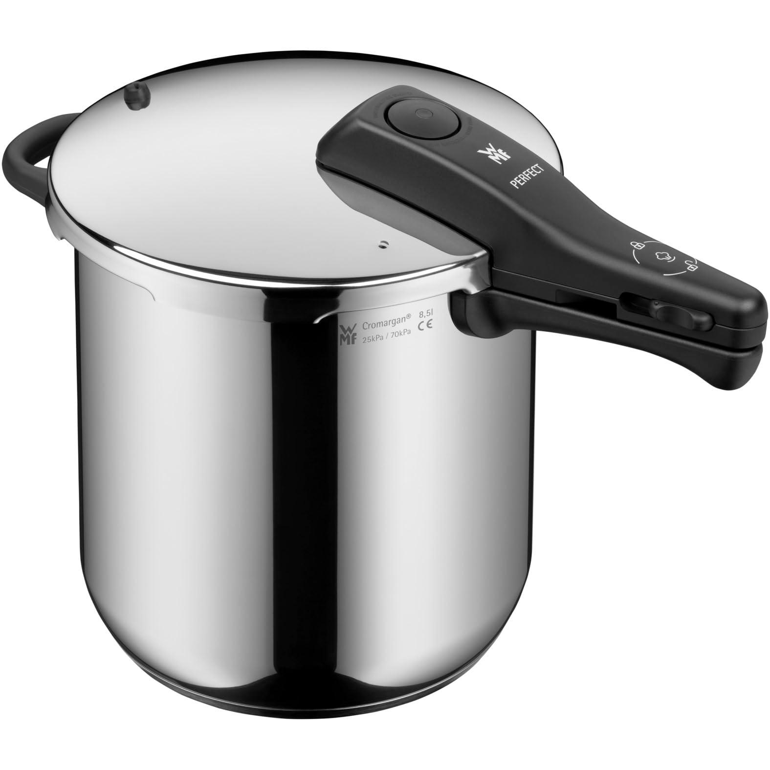 WMF Perfect One Pot kiirkeedupott induktsioon 8,5L, aurupott, suur küpsetussignaal, 2 küpsetusastet, eemaldatav kaanekäepide, Cromargan roostevaba teras