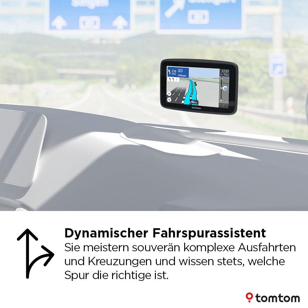 TomTom LKW-Navi GO Professional 2. põlvkond (6″ suur puutetundlik ekraan, Euroopa kaardid ja reaalajas liiklusinfo, spetsiaalselt veoautodele, kaubikutele, bussidele ja suurtele sõidukitele) – kasutusnäide
