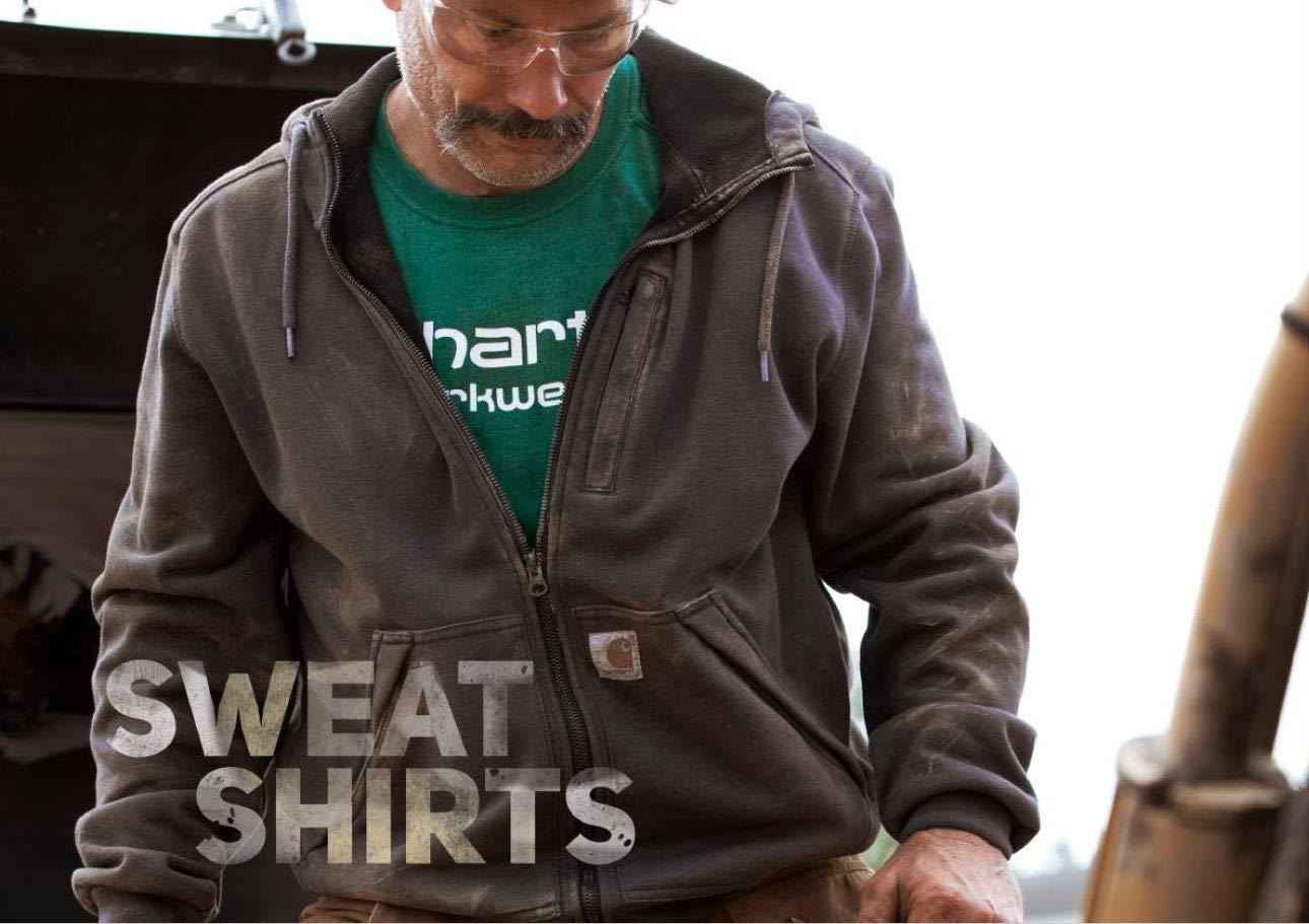 Carhartt meeste avar, keskmise kaaluga dressipluus logograafikaga, tumesinine, M – pakend ja tarvikud