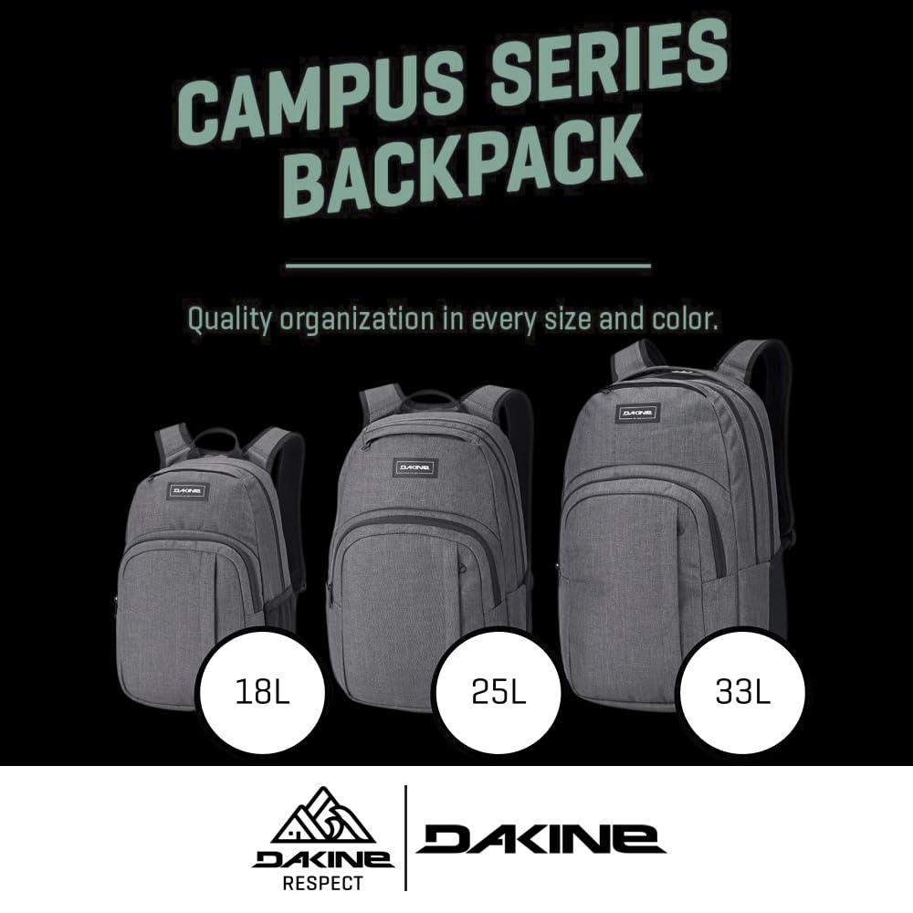 Dakine Campus M 25L Seljakott – Must – pilt 9