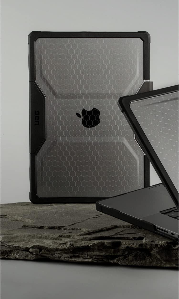URBAN ARMOR GEAR Plyo kaitseümbris Apple MacBook Pro 16 jaoks (M4 / M3 / M2 / M1 – 2024/2023 / 2022/2021) – Kaitseümbris vastupidavusega vastavalt USA sõjaväestandardile – Jää (läbipaistev) – pilt 7