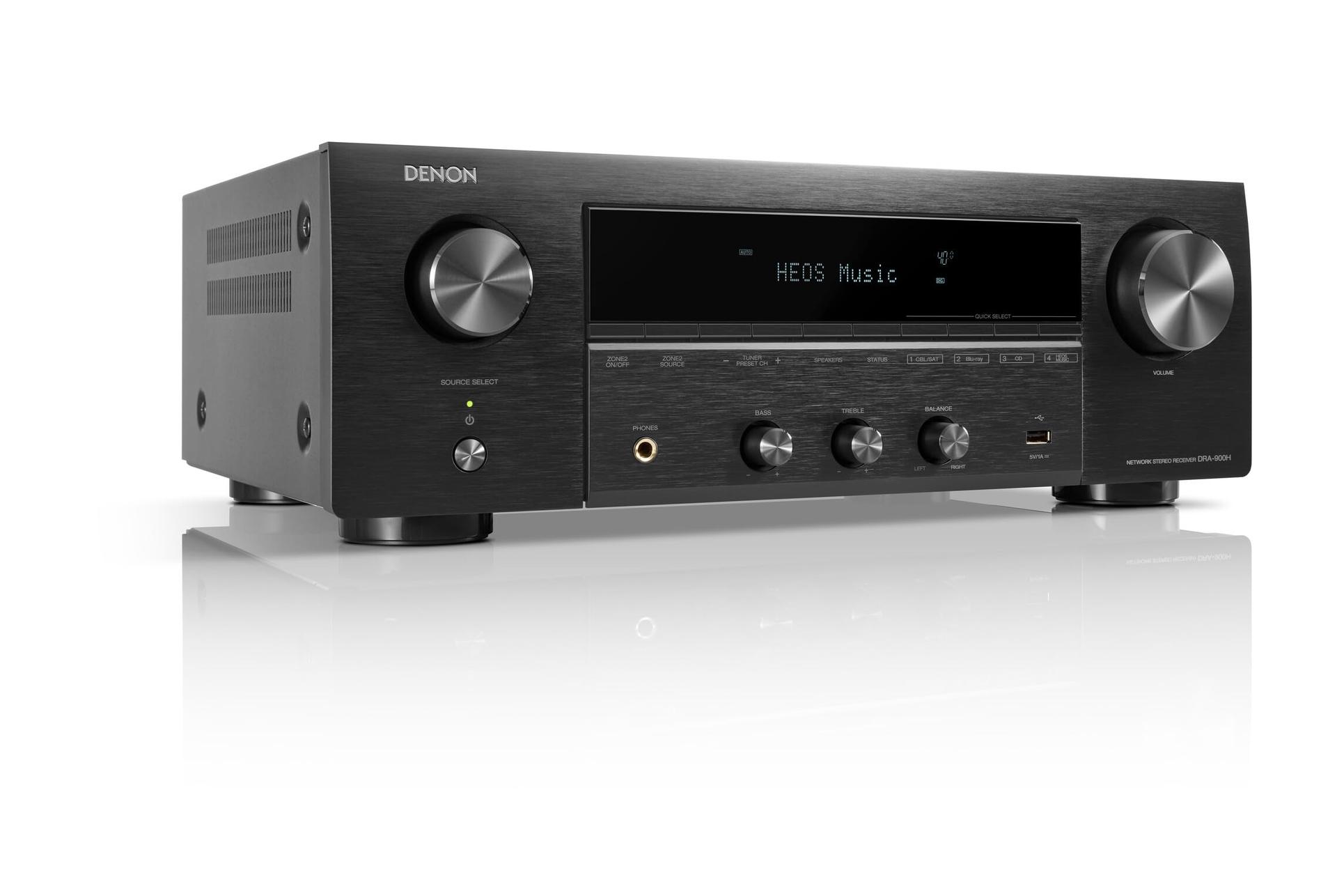 Denon DRA-900H 2.2-kanaliline 145W 8K AV-võimendi HEOS-funktsiooniga