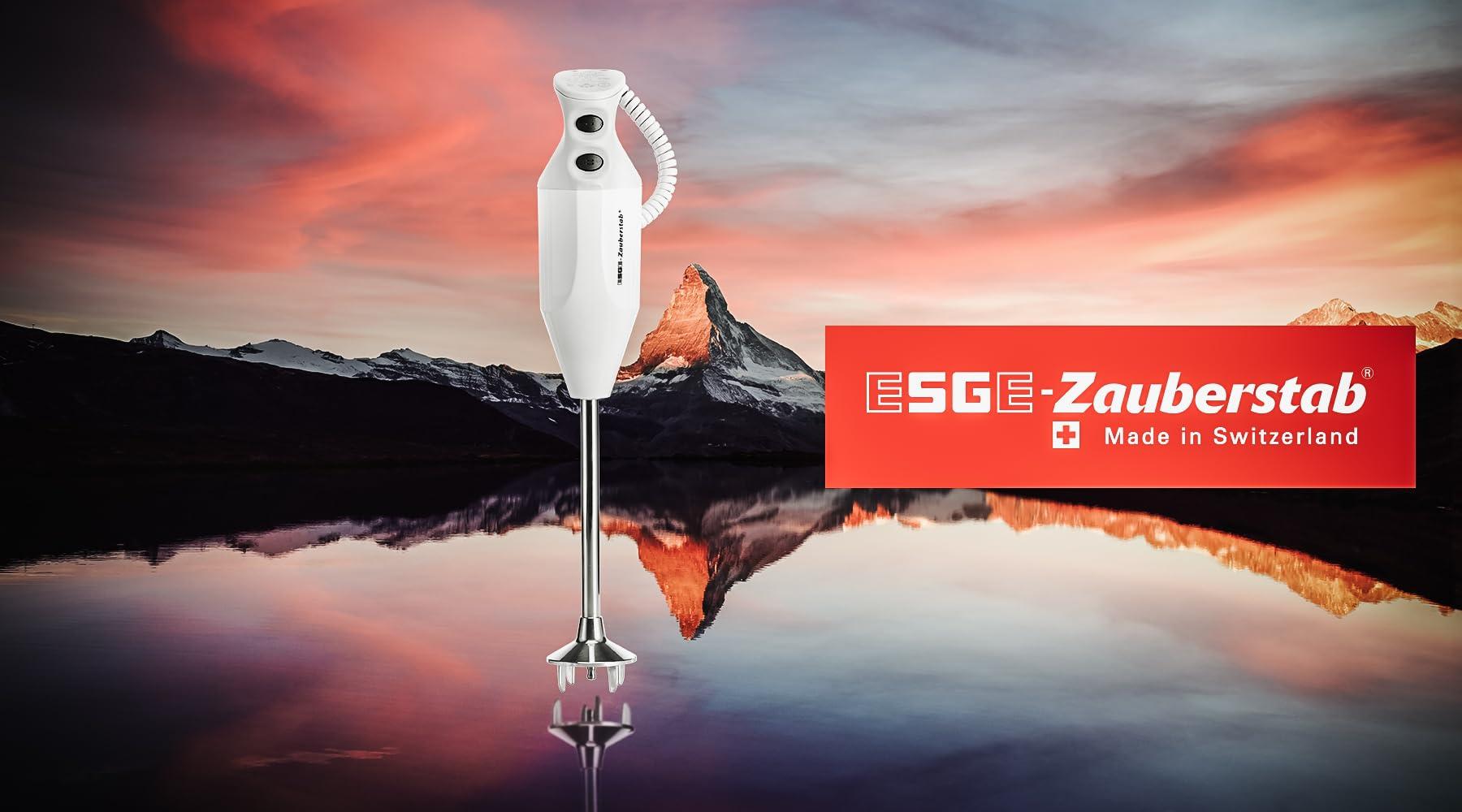 ESGE Zauberstab P 350 Profi saumikser, valge, multifunktsionaalse noaga, kuni 22 000 p/min – lisavaade