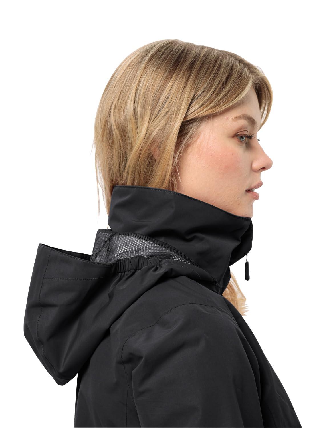 Jack Wolfskin naiste Stormy Point 2L jakk, must, L EU – pilt 6