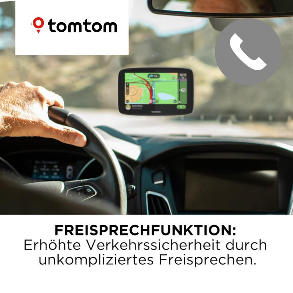 TomTom GO Essential Naviseade (6-tolline, ummikute vältimine TomTom Trafficu abil, Euroopa kaardiuuendused, käed-vabad, Wi-Fi kaudu uuendused) – detailne vaade