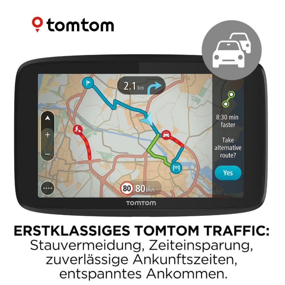 TomTom GO Essential Naviseade (6-tolline, ummikute vältimine TomTom Trafficu abil, Euroopa kaardiuuendused, käed-vabad, Wi-Fi kaudu uuendused) – pilt 6