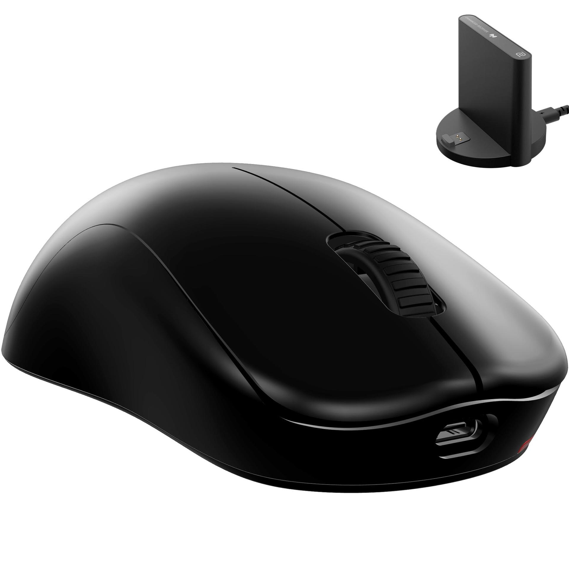 BenQ Zowie U2 juhtmeta mängurihiir eSpordi jaoks, täiustatud vastuvõtja, 60 g kerge, 3200 DPI sensor, 5 nuppu, 70 tundi aku kestvust