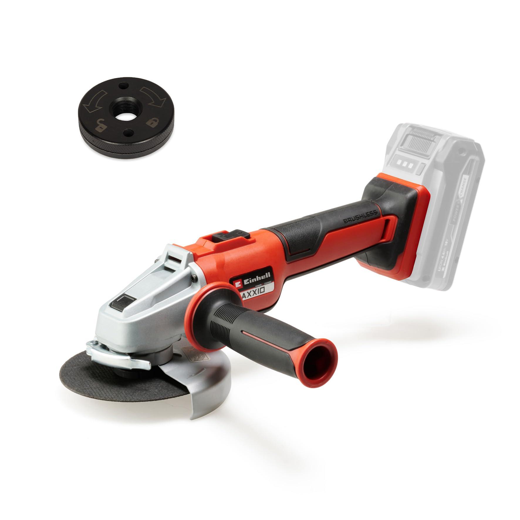 Einhell Professional akuga nurklihvija AXXIO 18/125 Q Li-Solo Power X-Change (18 V