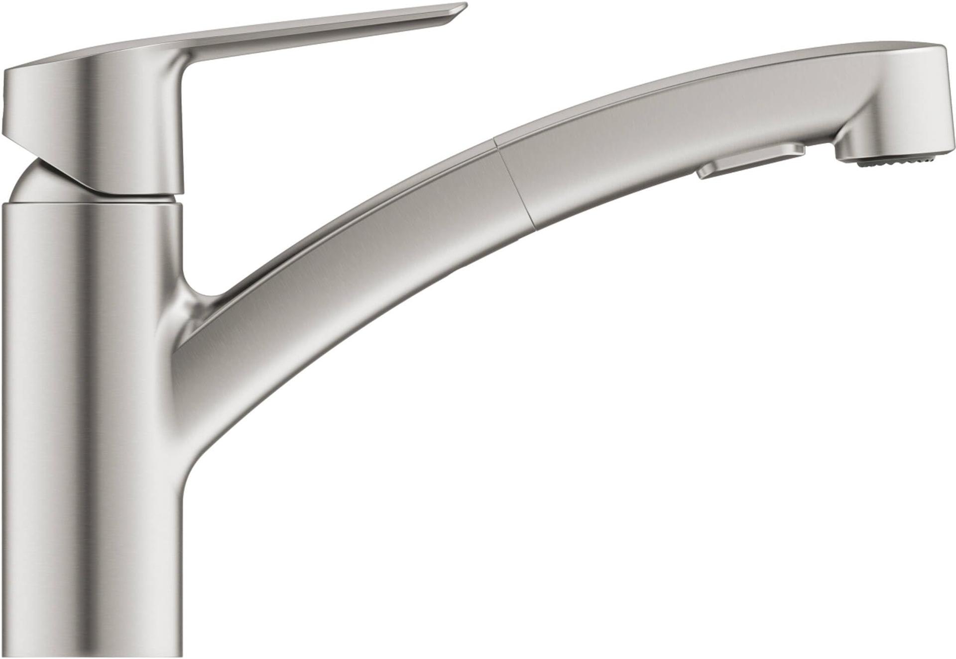 GROHE Start – Ühe käepidemega köögisegisti (DN15, 90° pööramisulatus, väljatõmmatava dušiga) superteras, 30531DC1 – pilt 6