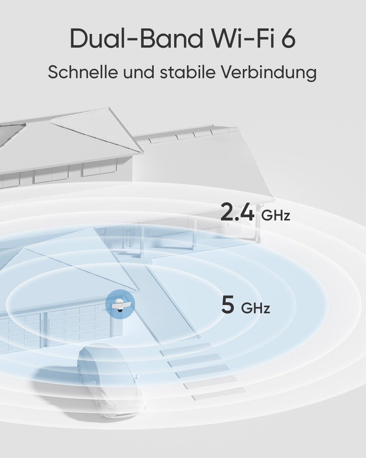 eufy Security Floodlight Kaamera E340, 360° Pöörlev & Kallutatav, 24/7 Salvestus, Dual-Band Wi-Fi, 2.000 Lumen, Liikumisandur, Topeltkaamera, HomeBase 3 Ühilduv, Kohalik Salvestus, Ilma Kuutasuta – pilt 6