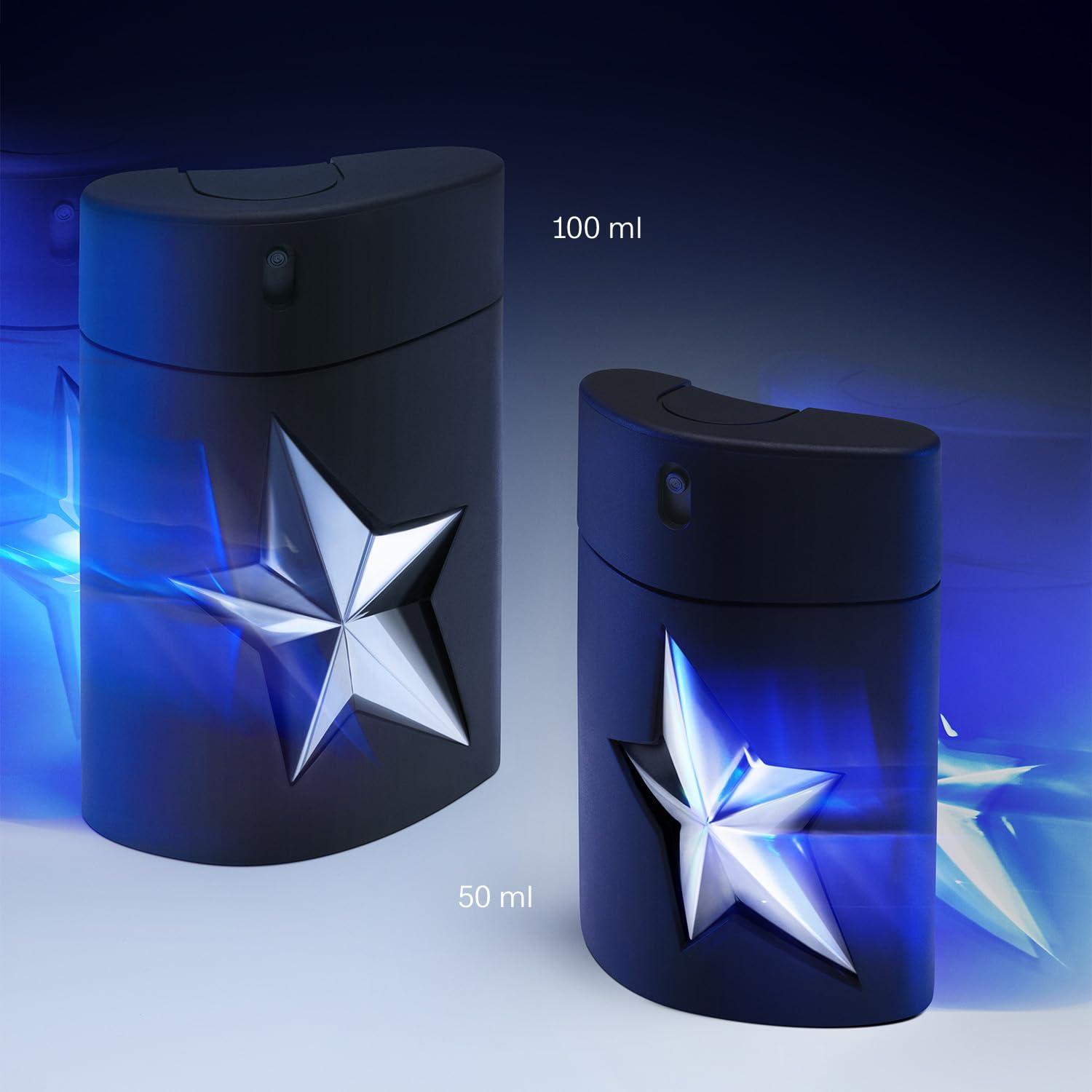 MUGLER A*Men Fantasm Eau de Parfum, meeste parfüüm, aromaatne gurmaanlik lõhn merevaigunootidega, jõuline ja sensuaalne, taas täidetav, 100 ml – pakend ja tarvikud