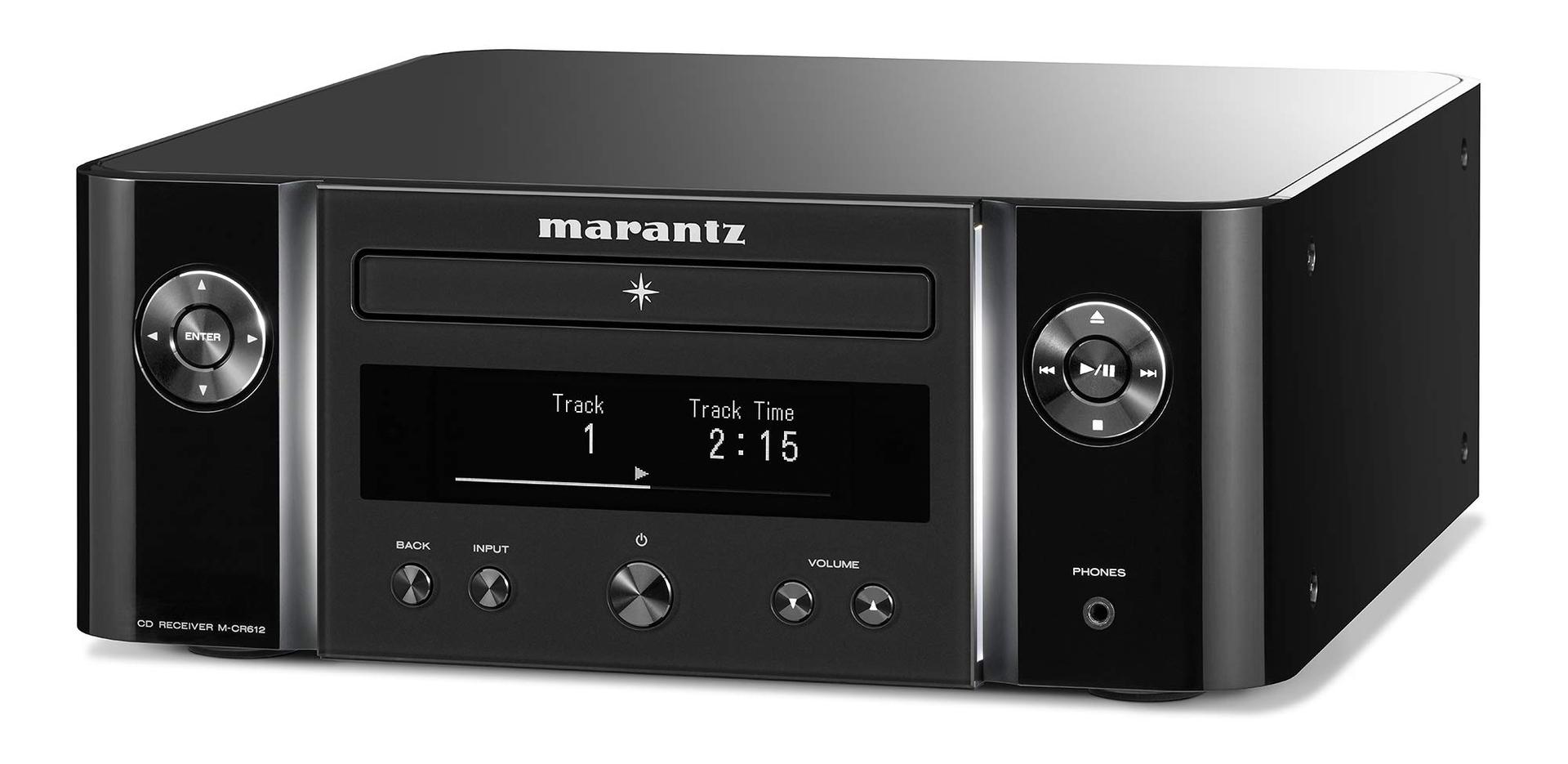 Marantz Melody X (M-CR612) HiFi süsteem, CD-mängija, DAB+ raadio, muusika voogedastus, HEOS Multiroom, Bluetooth & AirPlay 2, Alexa ühilduvus, 2 optilist TV-sisendit