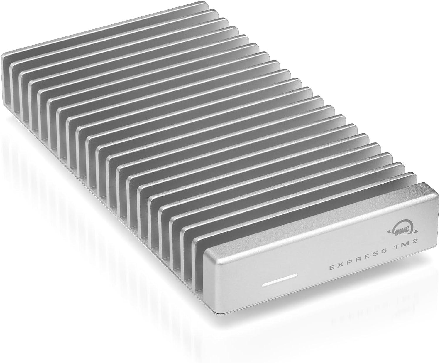 OWC Express 1M2 kaasaskantav NVMe Thunderbolt (USB-C) SSD-korpus USB4