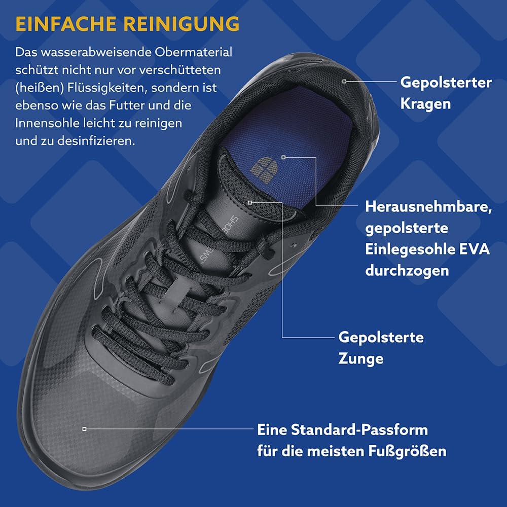Shoes for Crews Evolution II Meeste Tööjalatsid, Must, 42 EU – kasutusnäide