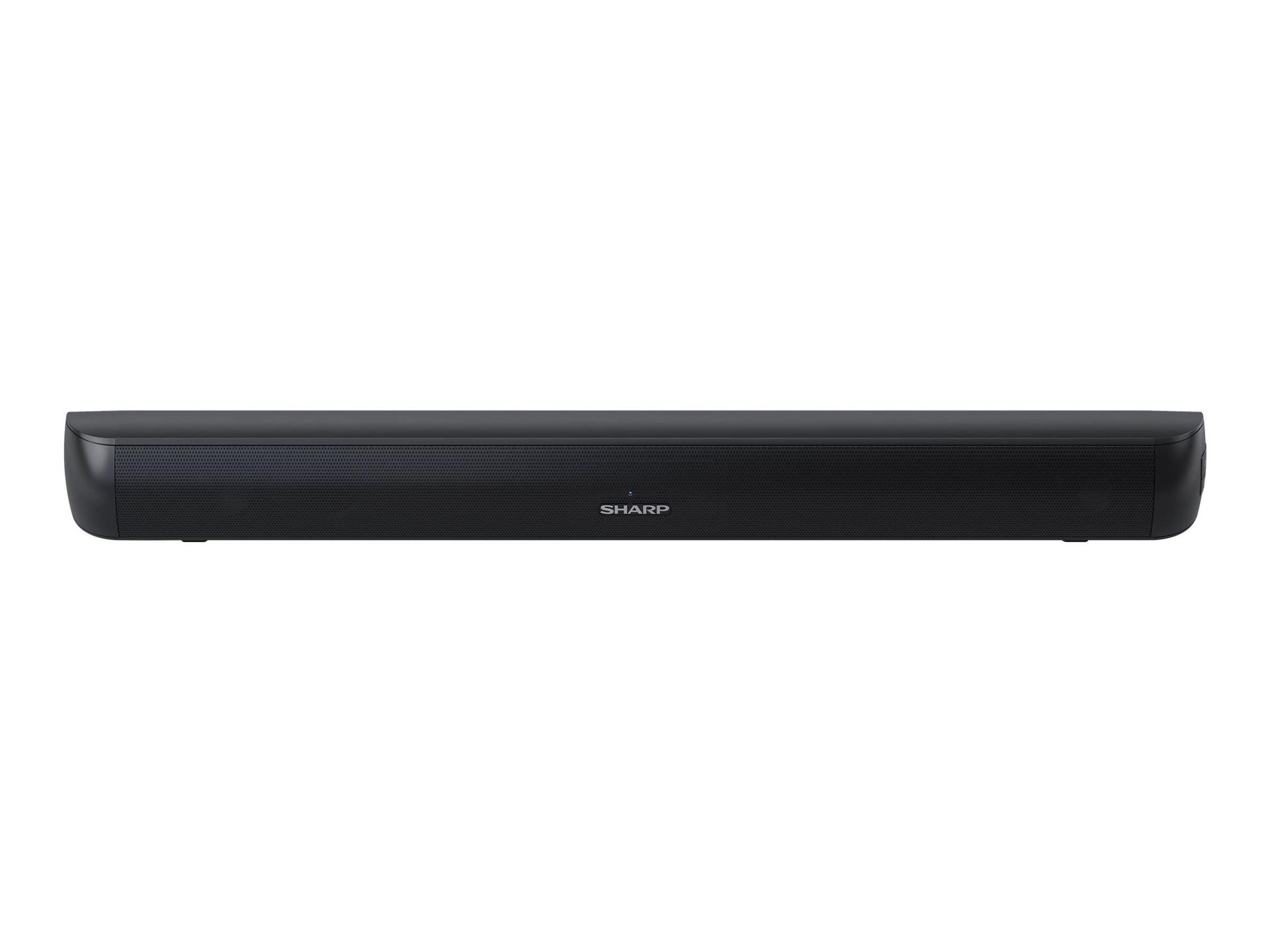 SHARP HTSB107 2.0 heliriba 90W (USB, Bluetooth, HDMI, Optiline, AUX-In 3,5 mm, Laius: 65 cm), must – pilt 8