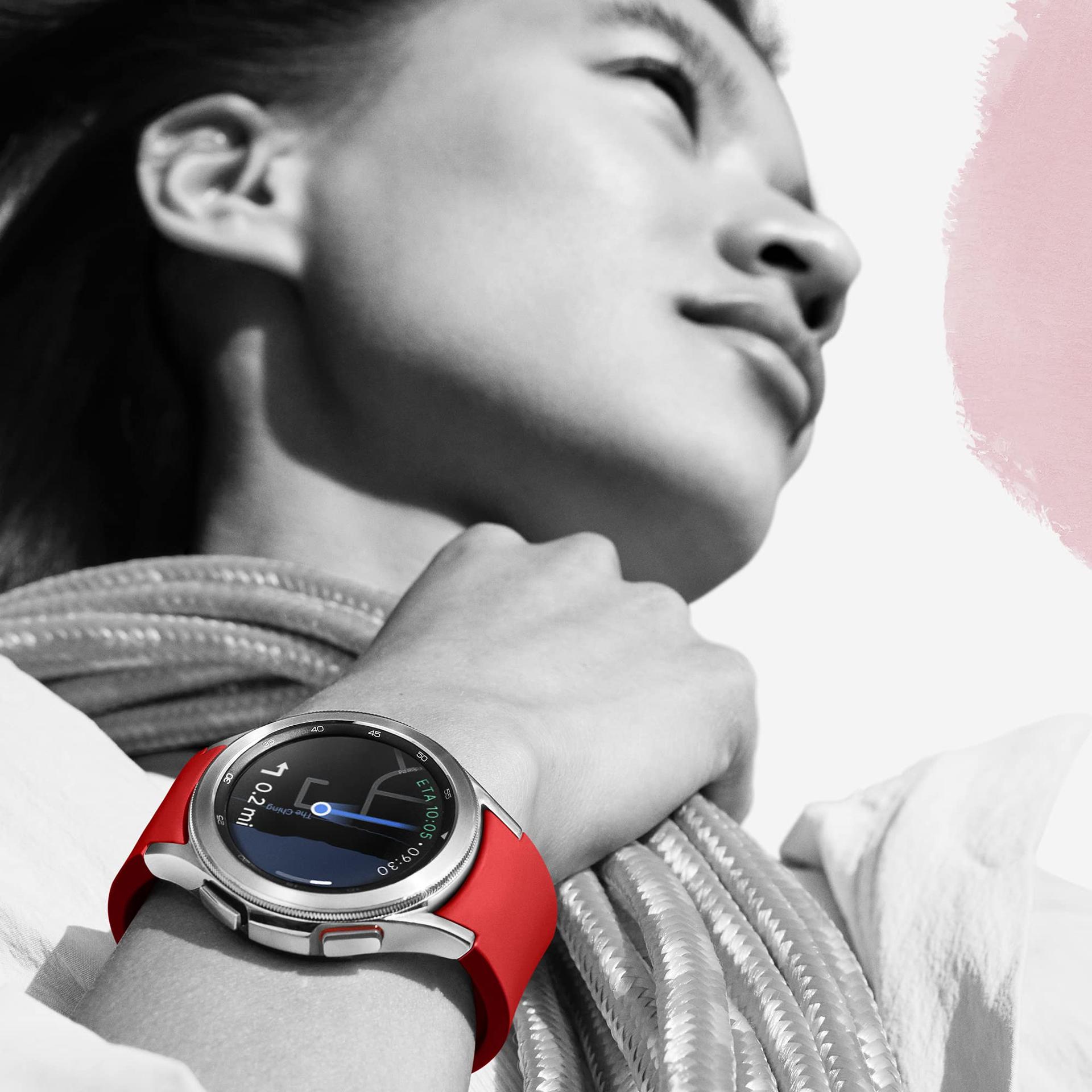 Samsung Galaxy Watch4 Classic, ümmargune LTE nutikell, Wear OS, pöörlev raam, spordikell, aktiivsusmonitor, 46 mm, must, 36-kuulise tootjagarantiiga [Amazon eksklusiiv] – kasutusnäide