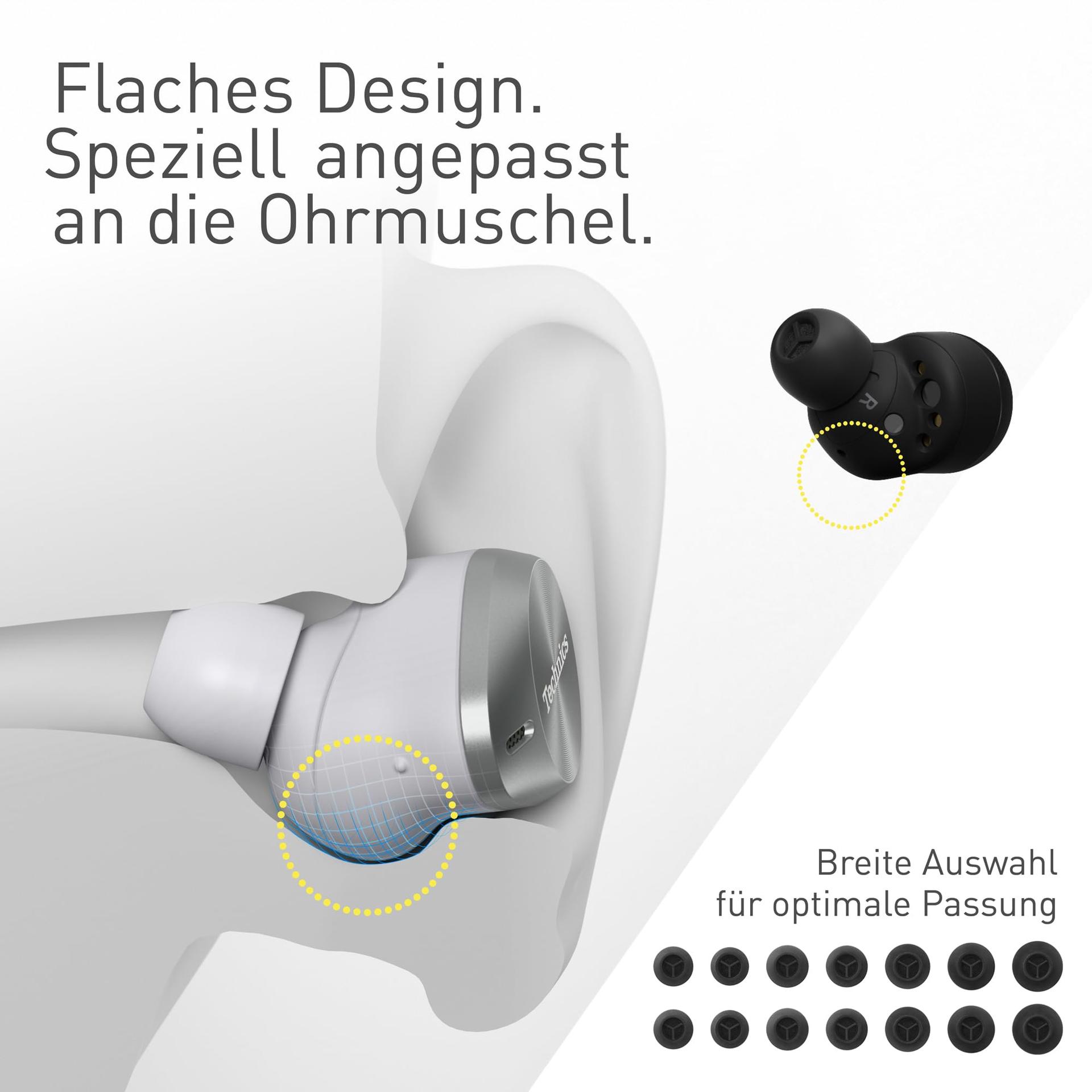 Technics EAH-AZ80E-K juhtmevabad kõrvaklapid mürasummutusega, MultiPoint Bluetooth 3 seadmele, mugavad in-ear klapid, juhtmevaba laadimine, must – kasutusnäide