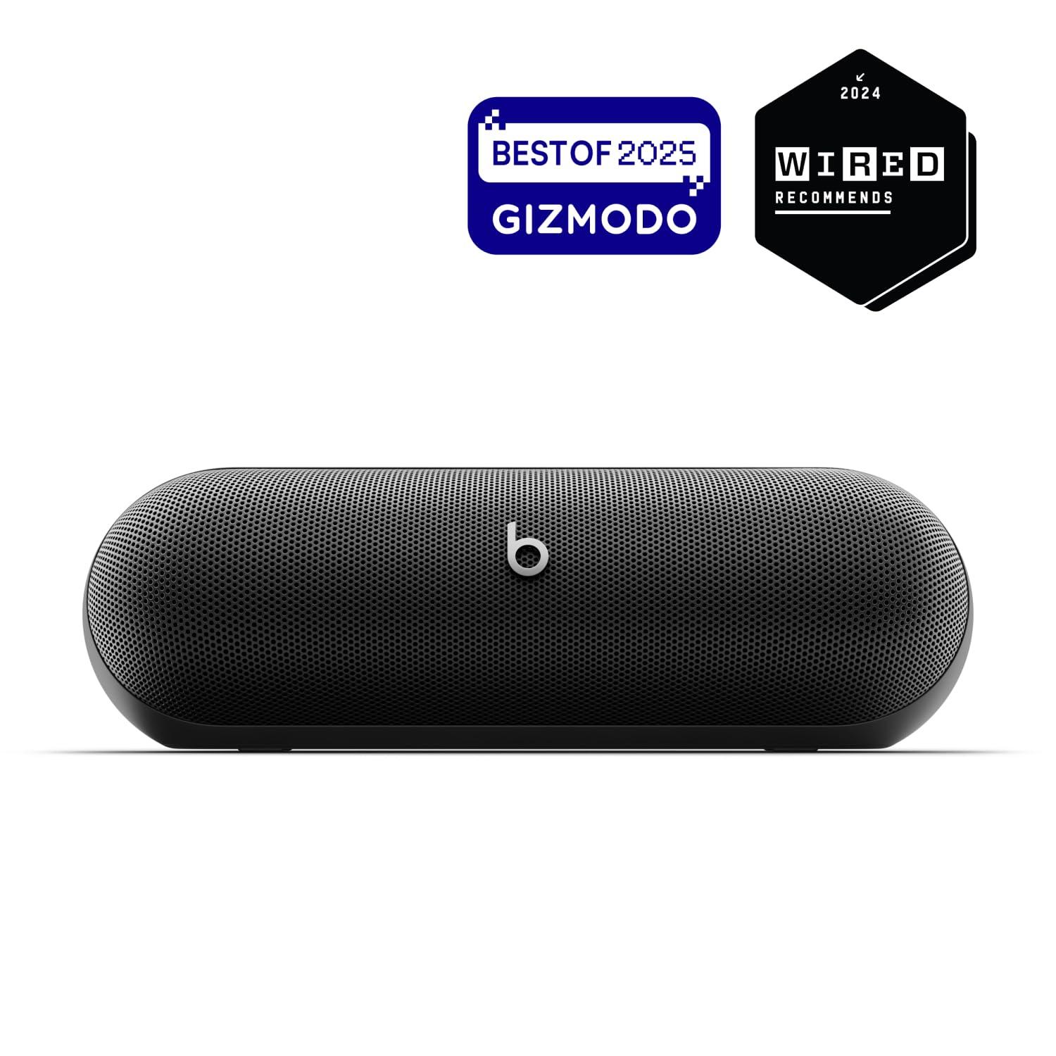 Beats Pill – Juhtmevaba Bluetooth kõlar ja kaasaskantav laadija USB-C kaudu, kuni 24 tundi aku kestvust, IP67 vee- ja tolmukindel, ühilduv Apple’i ja Androidiga – Mattmust – detailne vaade