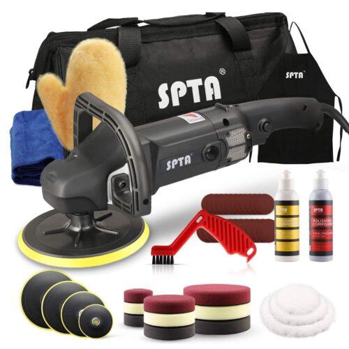 SPTA Poleerimismasin 125mm/150mm/180mm - Reguleeritava Kiirusega Poleerija 1200W
