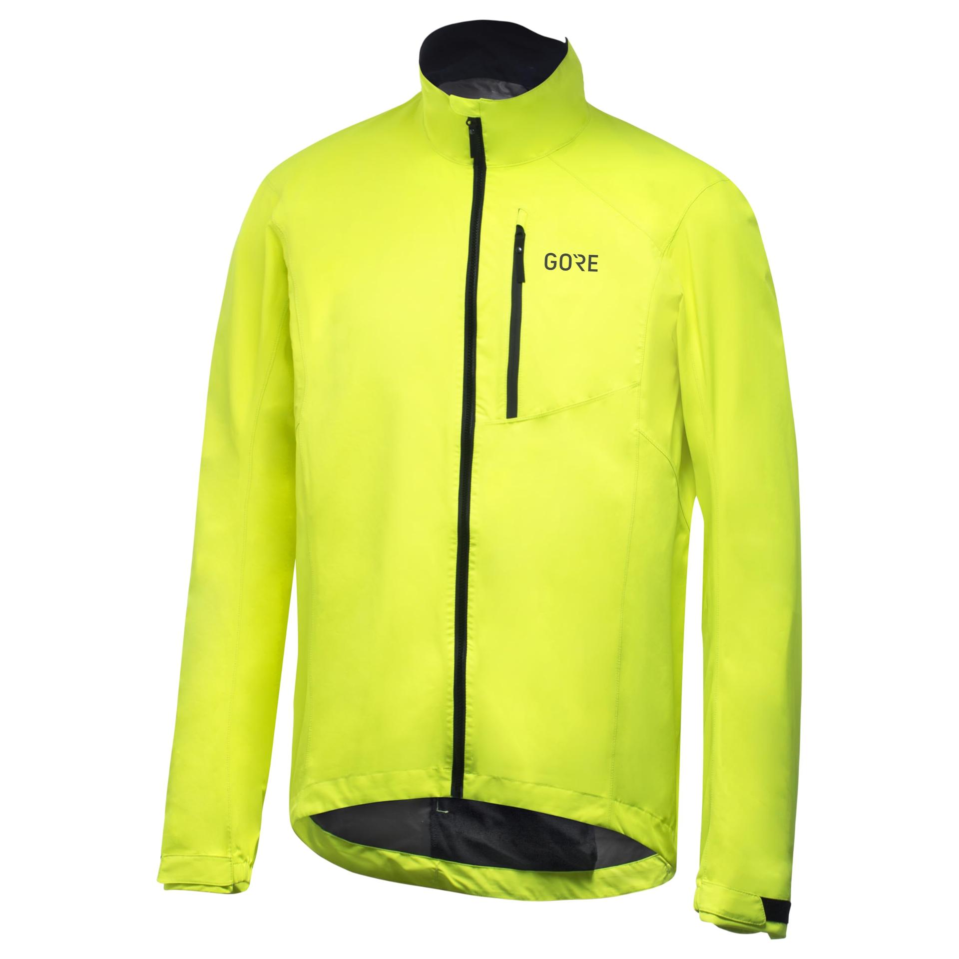 GORE WEAR meeste Gore-Tex Paclite jope, neoonkollane, L EU – pakend ja tarvikud