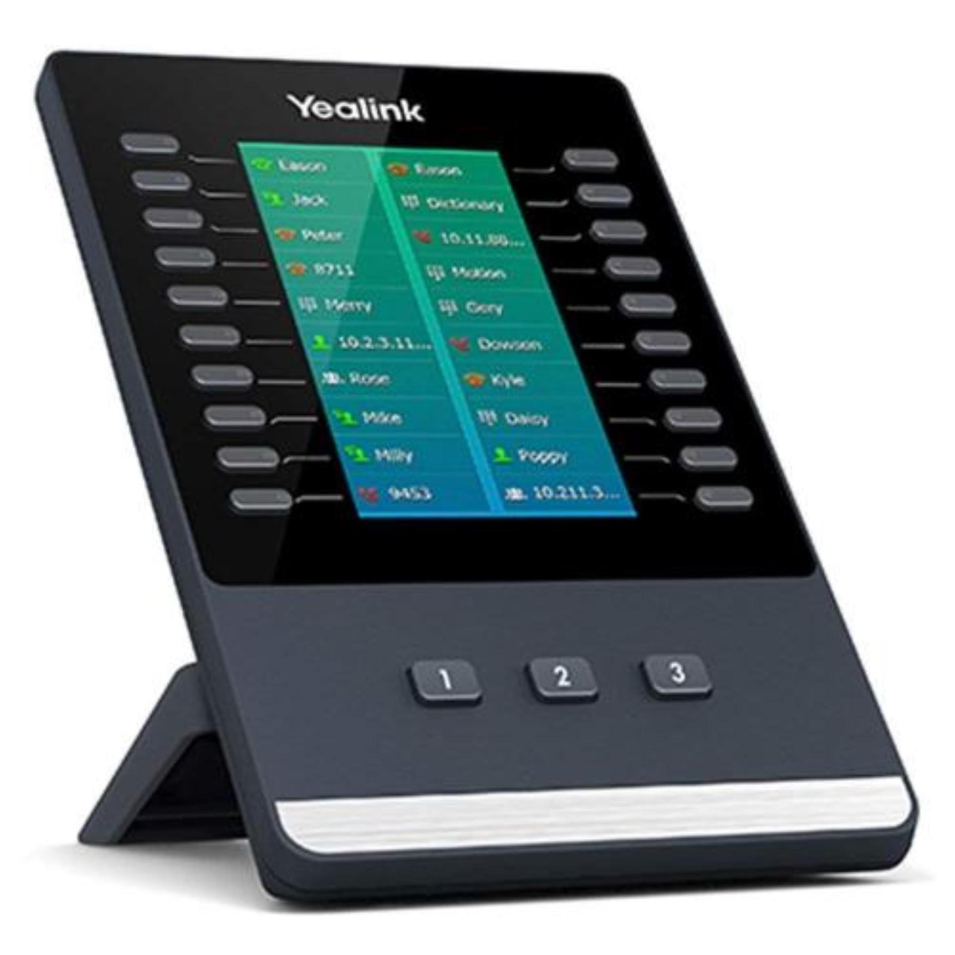 Yealink EXP50 laiendusmoodul must – pakend ja tarvikud