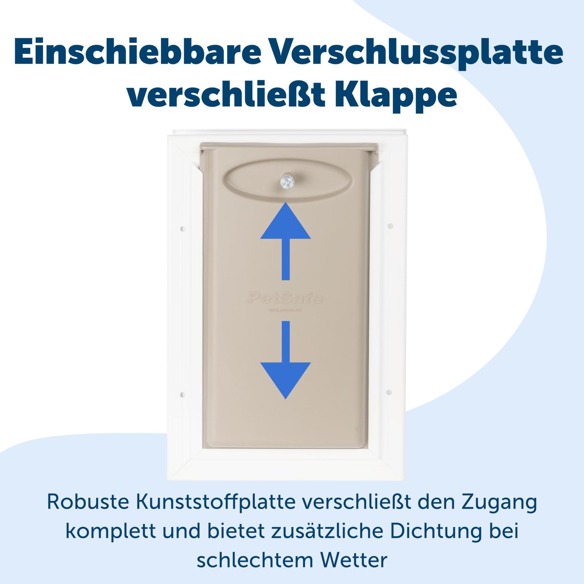 PetSafe Staywell alumiiniumist koeraluuk, vastupidav alumiiniumraam, magnetlukustus, kuni 100 kg kaaluvatele koertele, XL suurus – pakend ja tarvikud