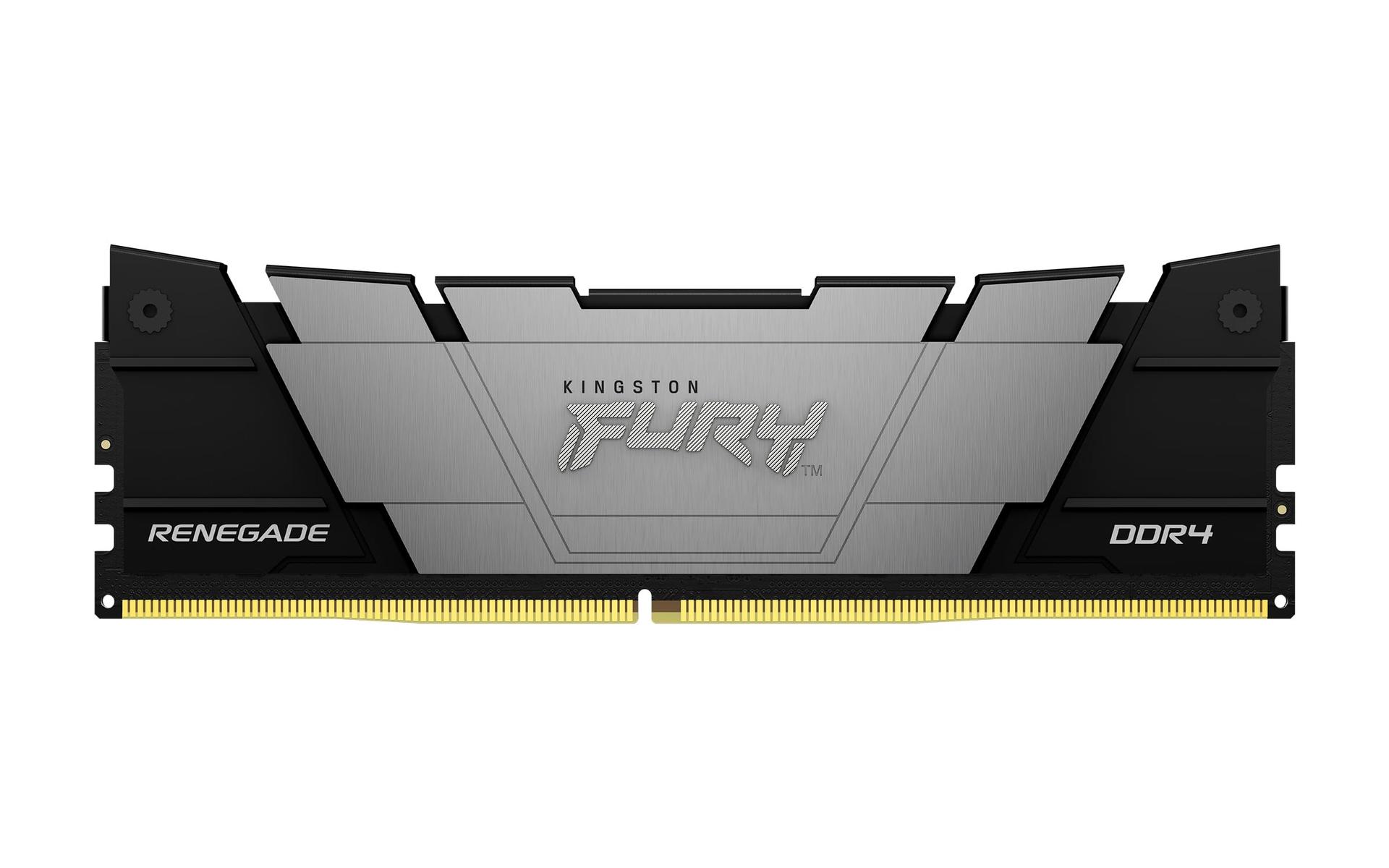 Kingston FURY Renegade 32GB 3600 DDR4 CL16 DIMM (2-osaline komplekt) Lauaarvuti Gaming Mälu – KF436C16RB12K2/32 – detailne vaade