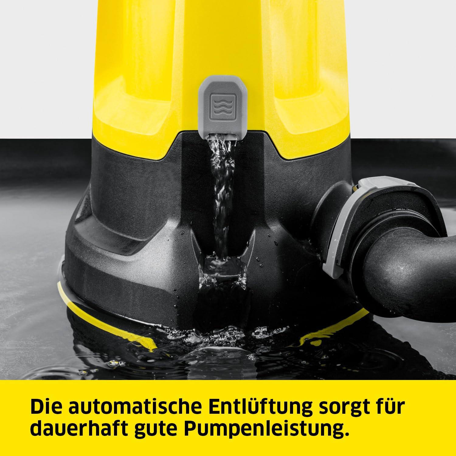 Kärcher SP 9.000 Flat madala imemisega sukelpump, vooluhulk: 9.000 l/h, sukeldumise sügavus: max. 7 m, määrdunud vee jaoks kuni 5 mm osakestega, jääkveetase: 1 mm, rõhk: 0,6 bar – pilt 6
