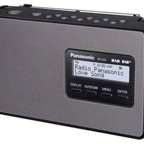 Panasonic RF-D10EG-K kaasaskantav DAB/DAB+/FM digitaalne raadio