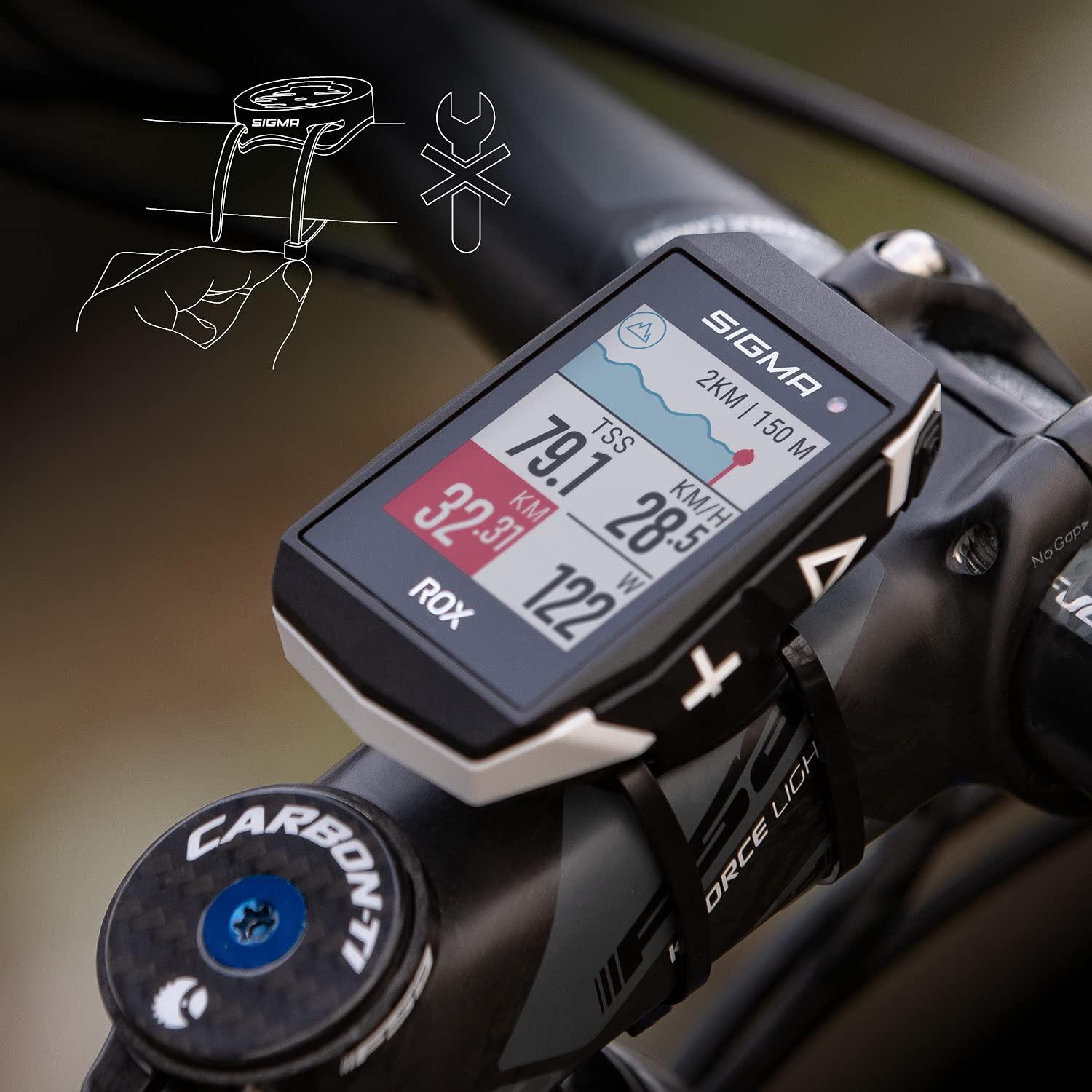 SIGMA ROX 11.1 EVO Valge | Juhtmevaba GPS ja Navigeerimine | Välitingimustes GPS-jalgrattaarvuti nutikate funktsioonidega – pakend ja tarvikud