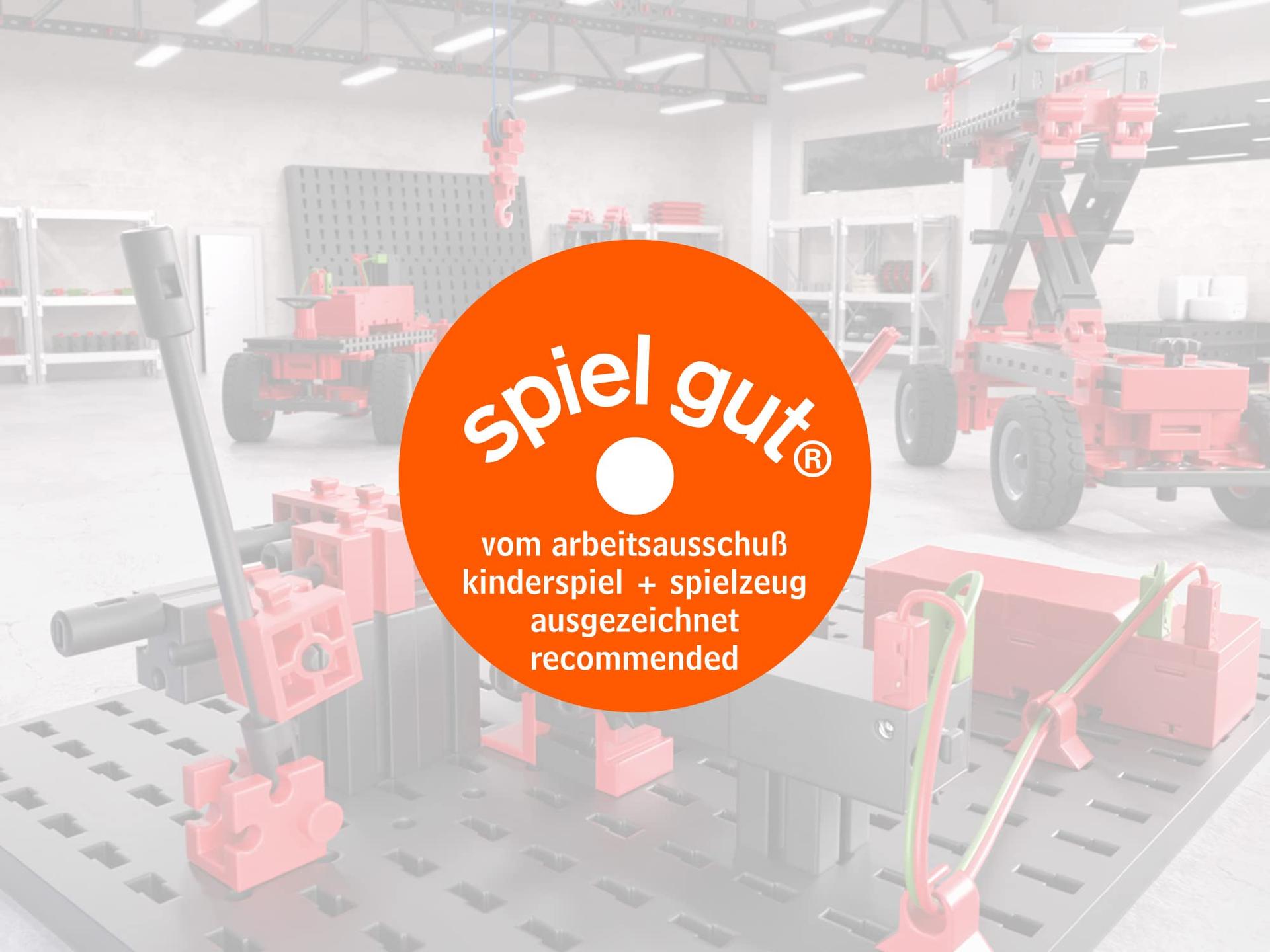 fischertechnik 536622 ADVANCED Mechanic & Static 2 – Ehituskomplekt lastele alates 9. eluaastast, 30 mudelit, mootoriga, tehnilise mõistmise arendamiseks, punane – pilt 6