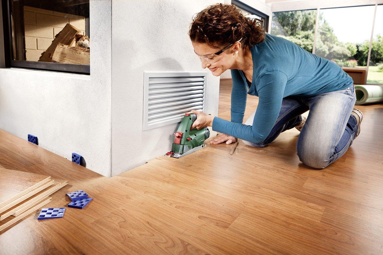 Bosch Mini-ketassaag PKS 16 (400 W, kohvris) – pakend ja tarvikud