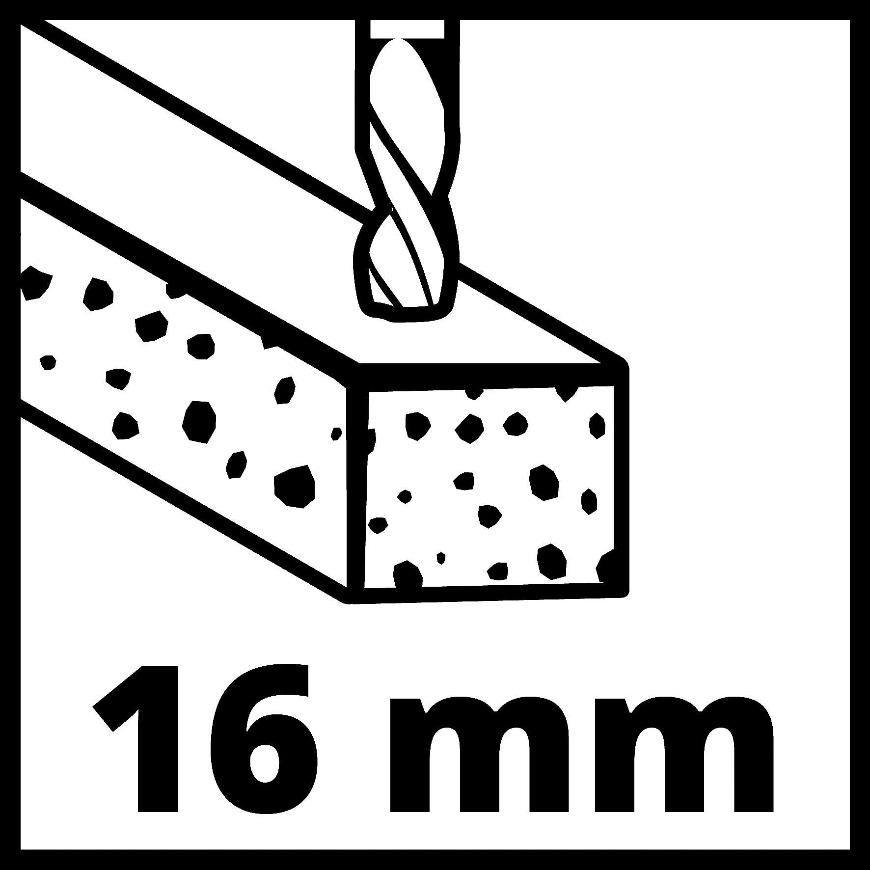 Einhell löökpuurmasina komplekt TC-ID 1000 E Kit +64 (1010 W, muudetav pöörlemiskiirus, 13 mm kiirkinnituspadrun, löögisagedus 48 000 min-1, sisaldab 64-osalist tarvikukomplekti ja kohvrit) – pilt 8