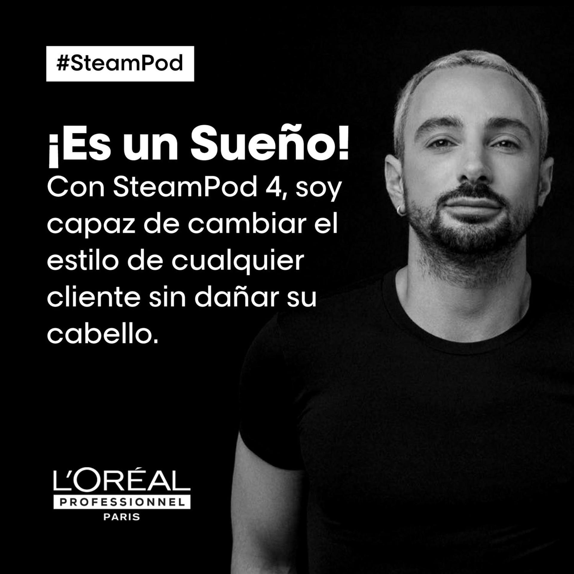 L’Oréal Professionnel SteamPod 4 – Kõik-ühes aurujuuksestiiler, professionaalne sirgendaja auru tehnoloogiaga, sobib igale juuksetüübile – pilt 8
