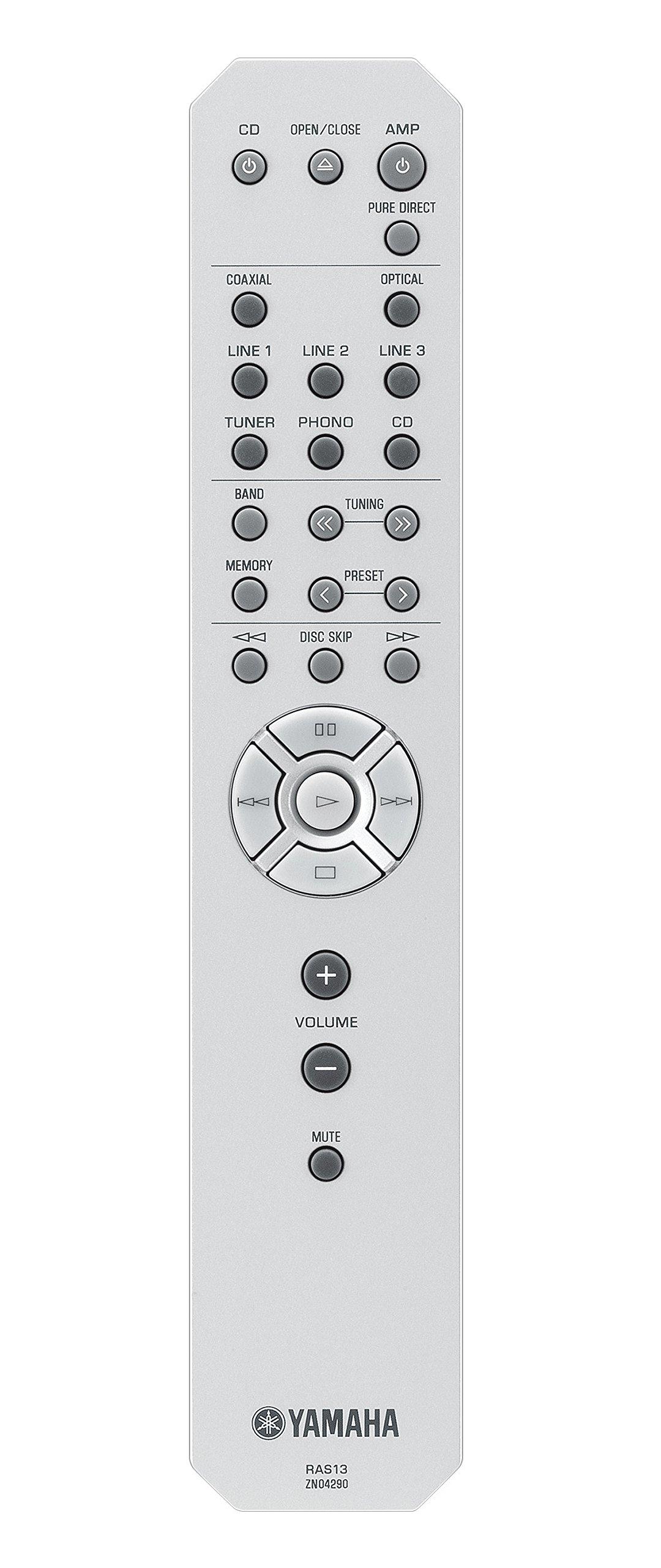 Yamaha A-S301 stereovõimendi D/A-muunduriga, must – lisavaade
