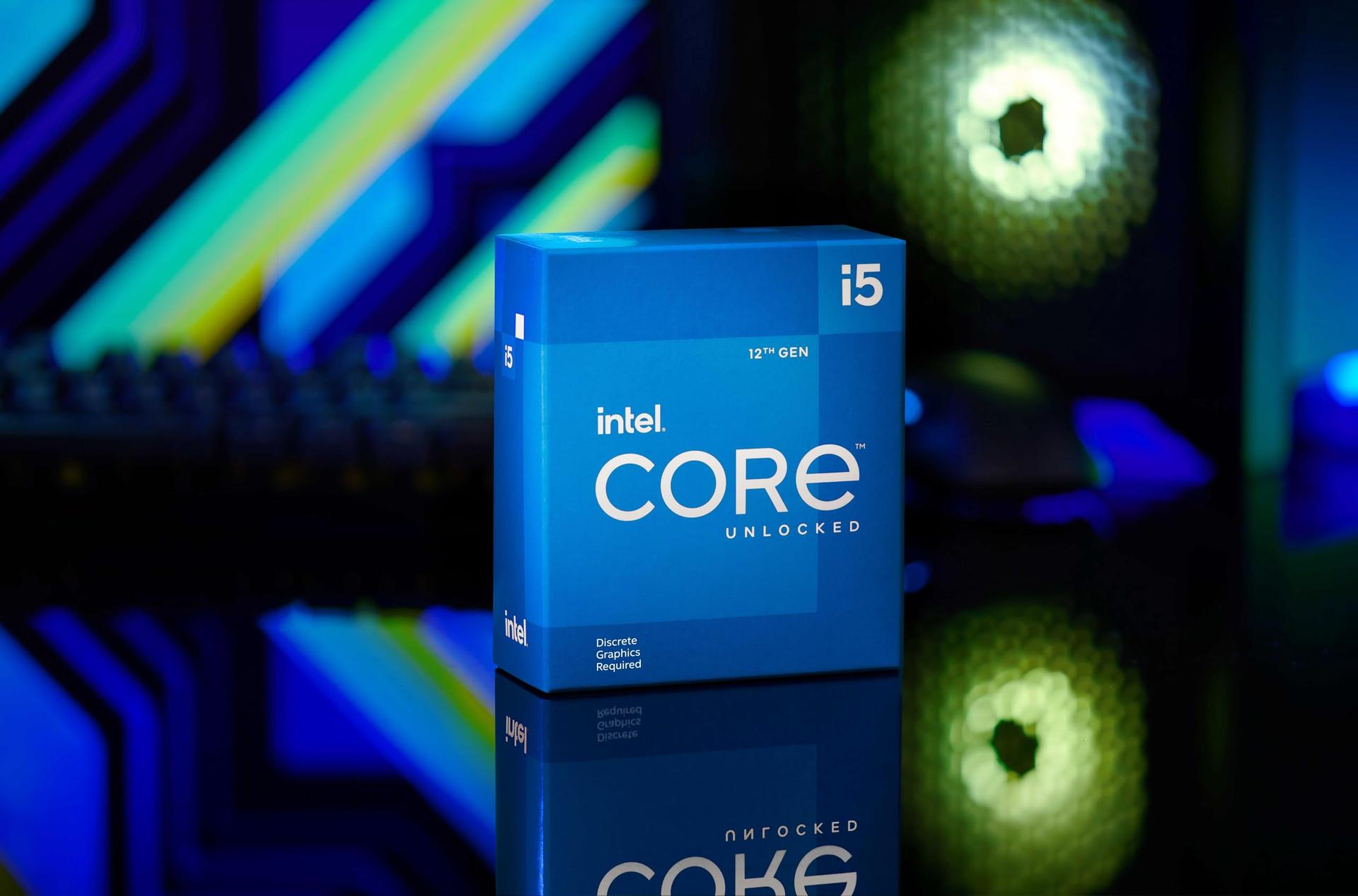 Intel Core i5-12600KF 12. põlvkonna lauaarvuti protsessor (Baastakt: 3.7GHz, Turboboost: 4.9GHz, 6 tuuma, LGA1700, RAM DDR4 ja DDR5 kuni 128GB) BX8071512600KF – detailne vaade