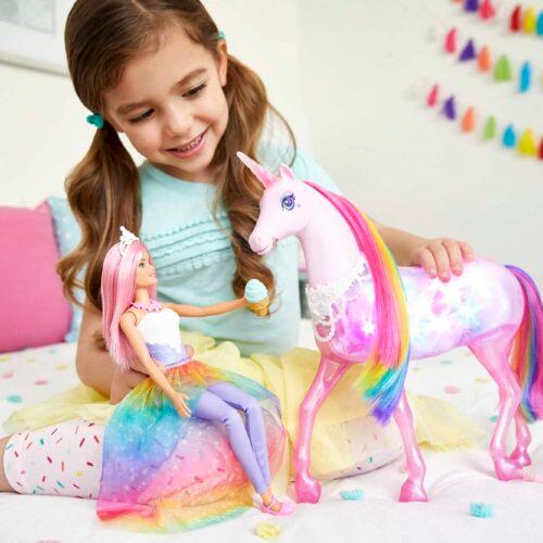 Barbie Dreamtopia ükssarvik nukuga, üle 25 valguse- ja heliefekti, alates 3 a, GWM78, pilt 2
