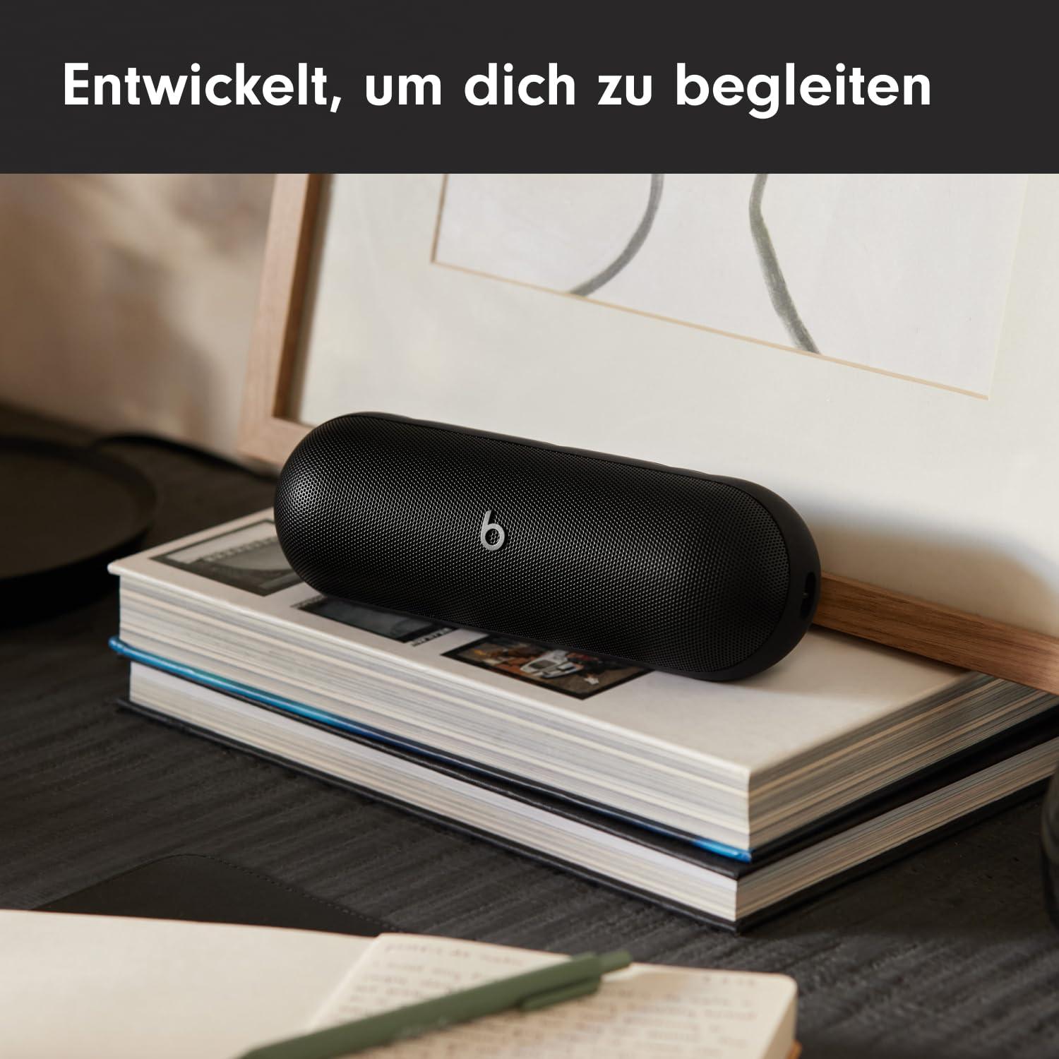 Beats Pill – Juhtmevaba Bluetooth kõlar ja kaasaskantav laadija USB-C kaudu, kuni 24 tundi aku kestvust, IP67 vee- ja tolmukindel, ühilduv Apple’i ja Androidiga – Mattmust – pilt 8