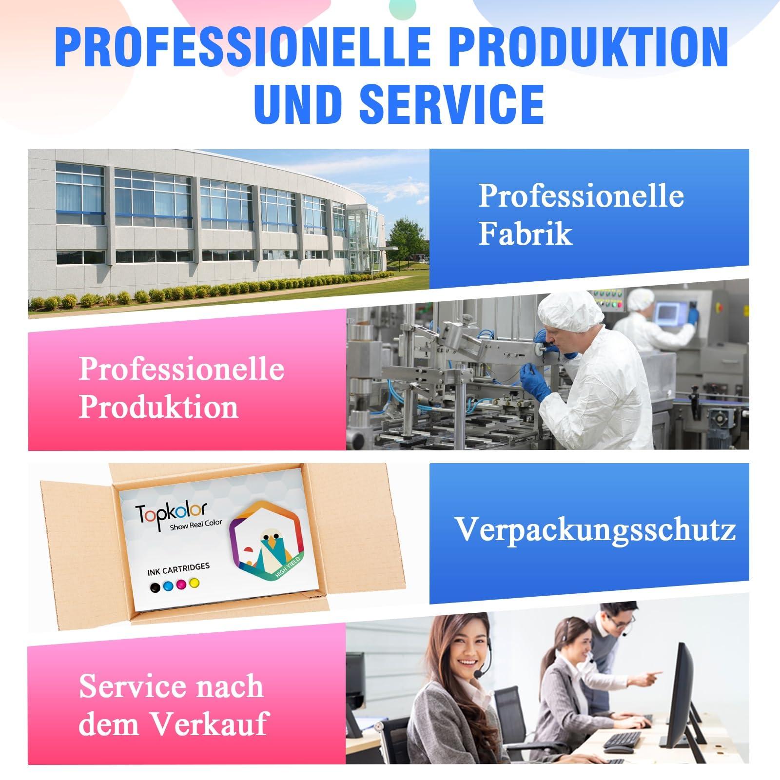 Topkolor 963XL Ühilduvad HP 963 XL tindikassetid HP OfficeJet Pro 9012e 9022e 9010e 9015e 9014e 9010 9012 9020 9014 9018 9019 9022 9020e 9025e 9016e printeritele (Must, Tsüaan, Magenta, Kollane) – pilt 6