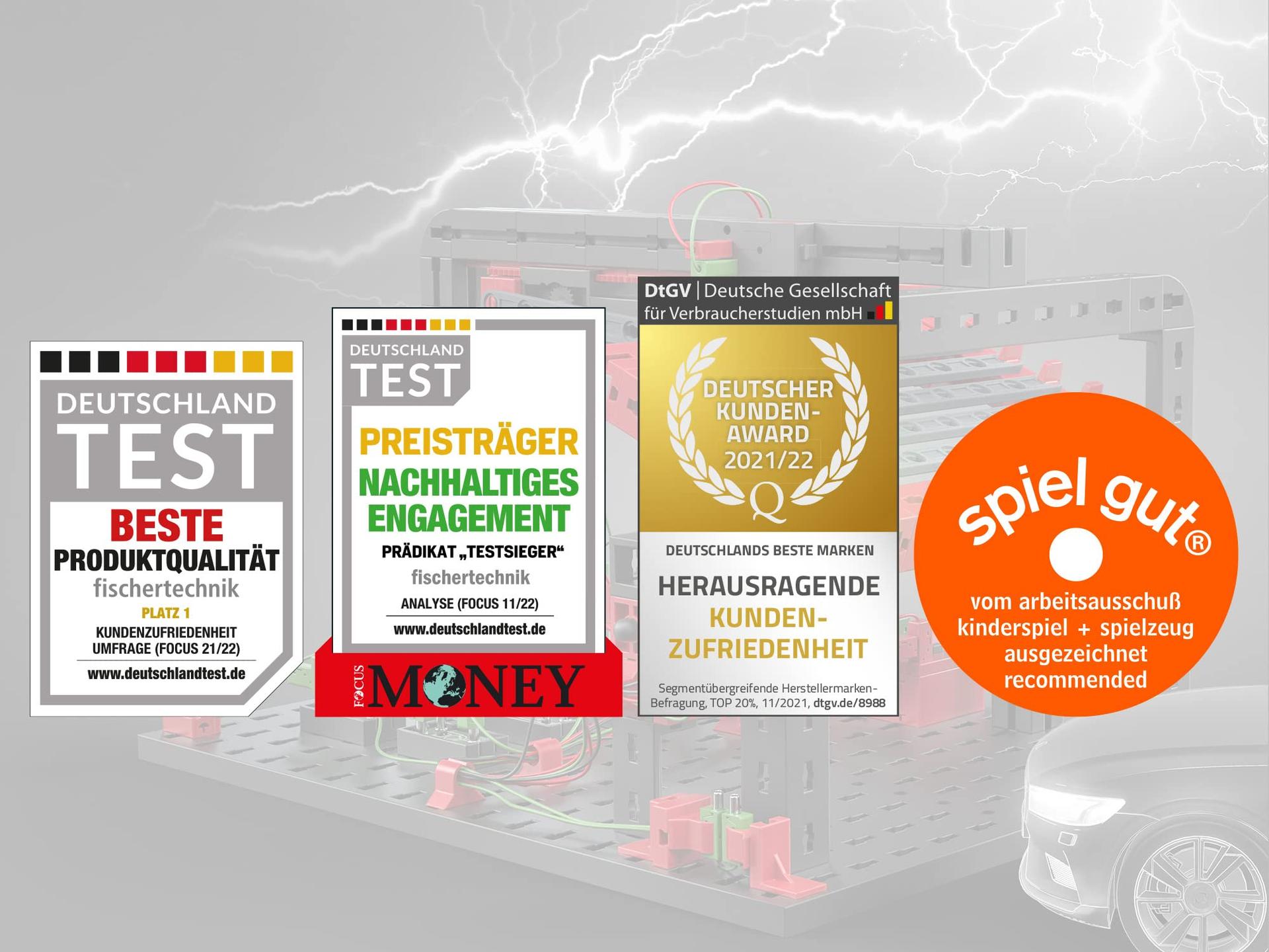 fischertechnik 559883 PROFI E-tronic – Elektroonikakomplekt lastele alates 9. eluaastast, eksperimentide komplekt transistorite ja kondensaatoritega, arendab tehnilist arusaama, must – pilt 6