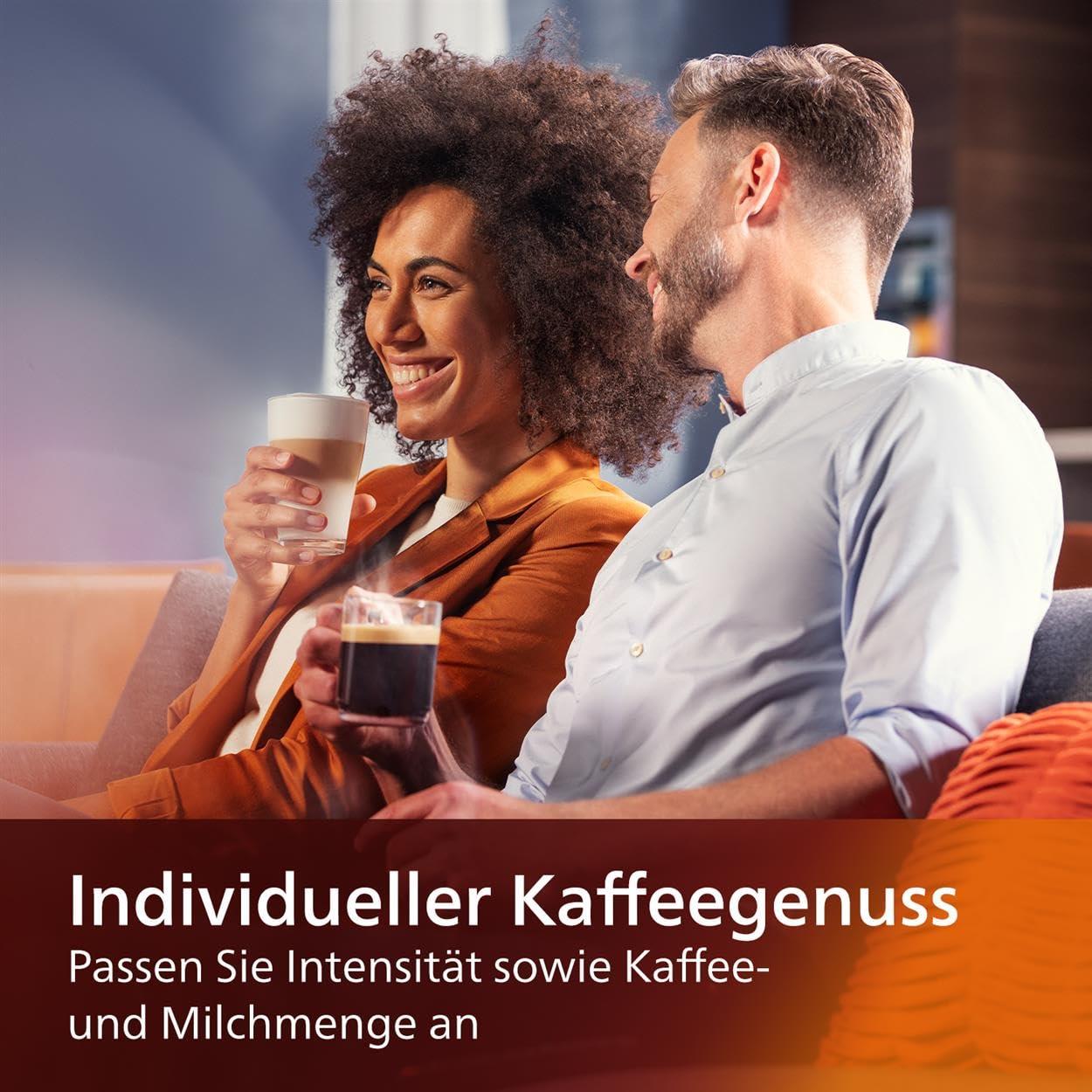 Philips Serie 5400 täisautomaatne kohvimasin – LatteGo piimasüsteem, 12 kohvijoogi varianti, intuitiivne ekraan, 4 kasutajaprofiili, kroom (EP5447/90) – lisavaade
