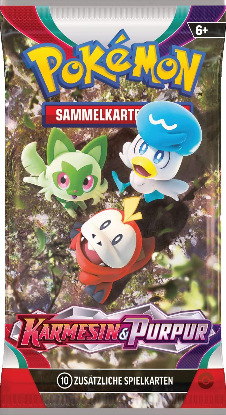 Pokémon kaardimäng: Karmesin & Purpur displaybox (36 boosterpakki) – detailne vaade