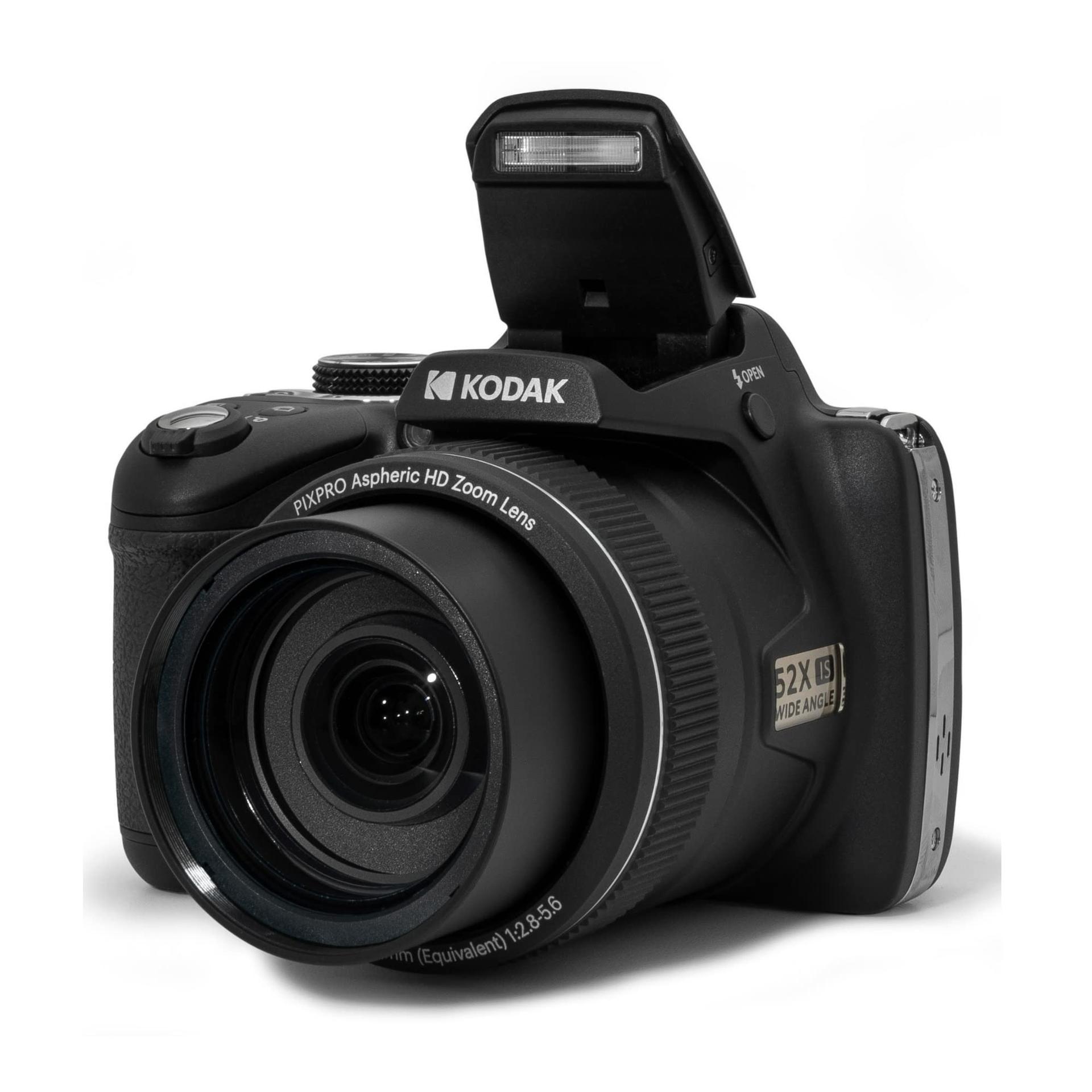 KODAK Pixpro AZ528 – Digitaalne bridge-kaamera, 16 MP, 52x optiline suum, optiline pildistabilisaator, 3-tolline LCD-ekraan, Full HD 1080p video, liitiumioonaku – Must – pilt 7