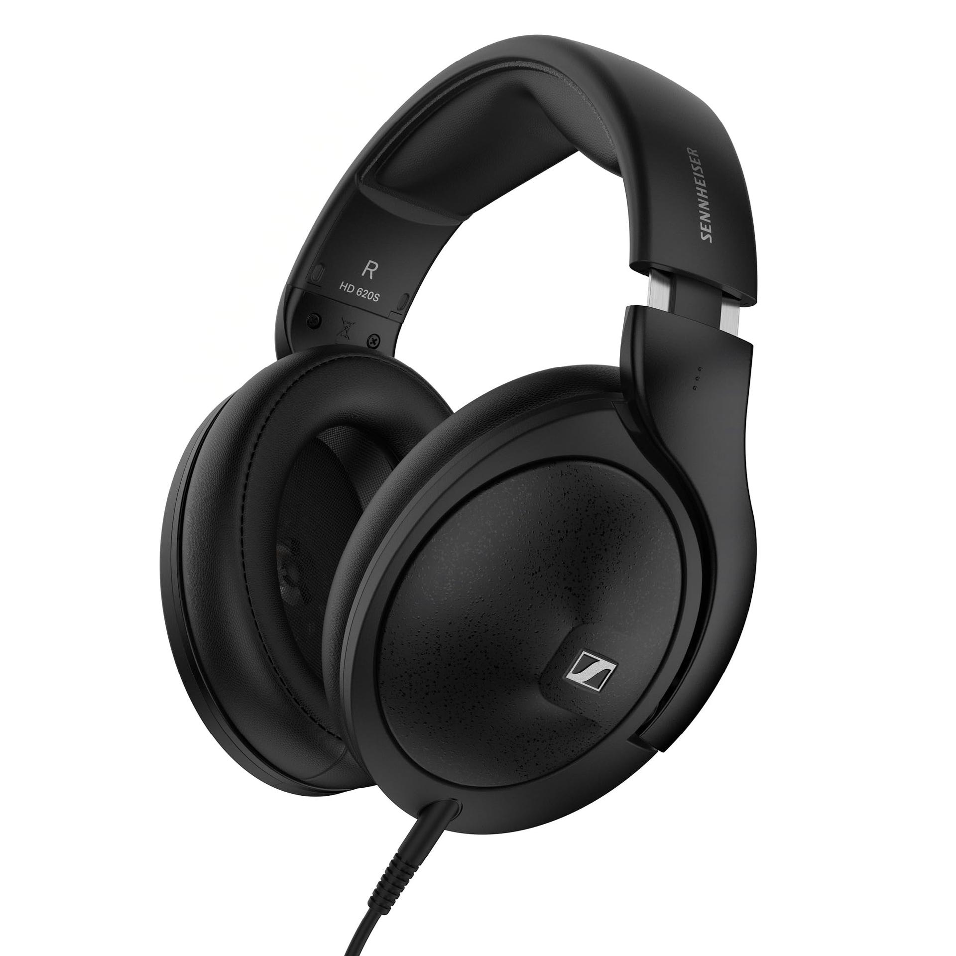 Sennheiser HD 620S suletud peakomplekt – audiofiilne stereoheli ruumilise kogemusega ja optimeeritud ümbritseva heliga – juhtmega, must