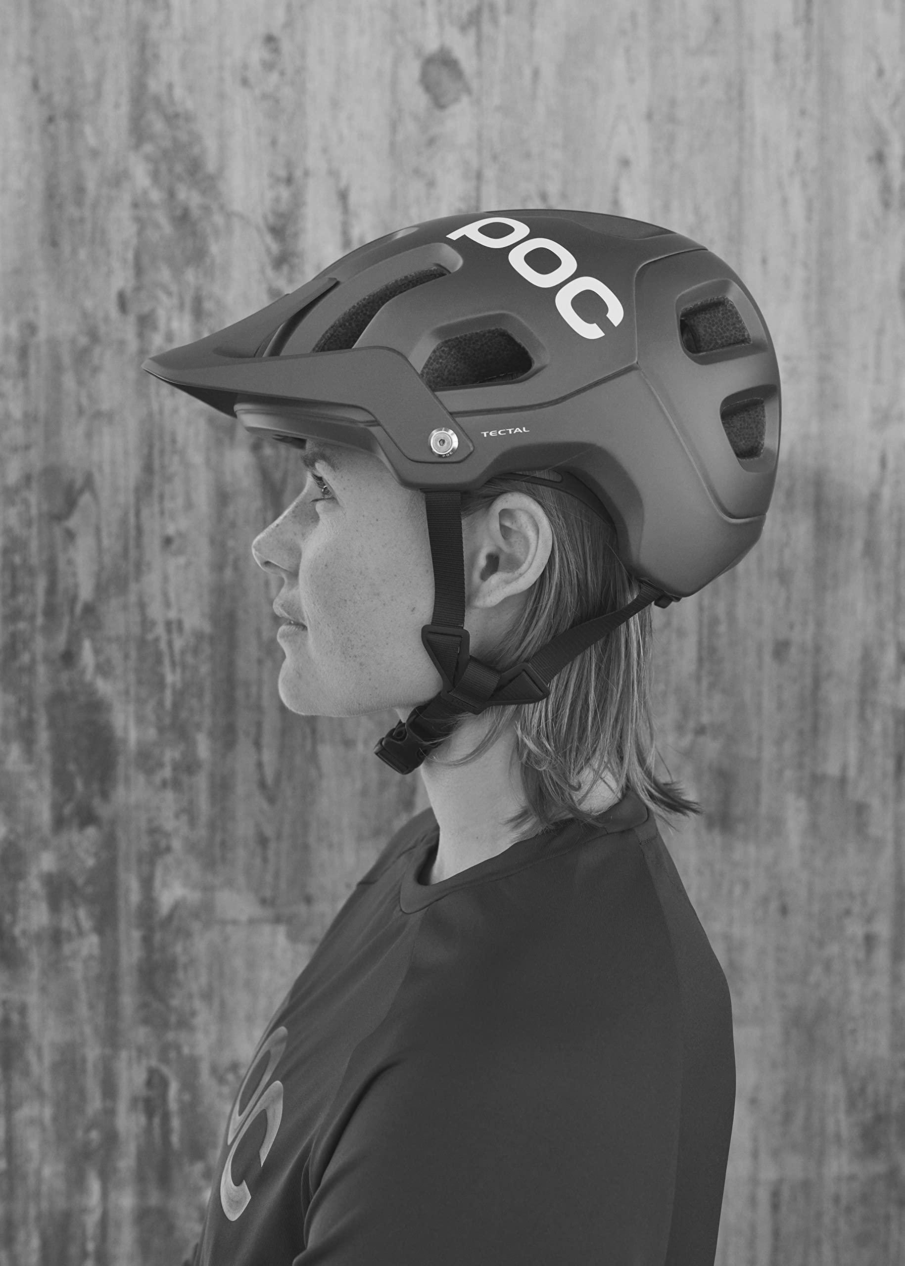 POC Tectal jalgrattakiiver – kerge trail- ja all-mountain kiiver, hea ventilatsiooni ja reguleeritava suurussüsteemiga turvaliseks istuvuseks, Uranium Black Matt – pilt 6