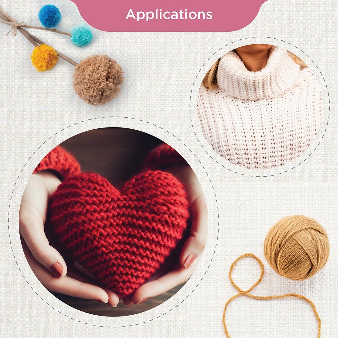 KnitPro Zing vahetatavate ümmarguste kudumisvarraste komplekt, spetsiaalne 10 cm lühike ots, Deluxe komplekt, sinine – pakend ja tarvikud