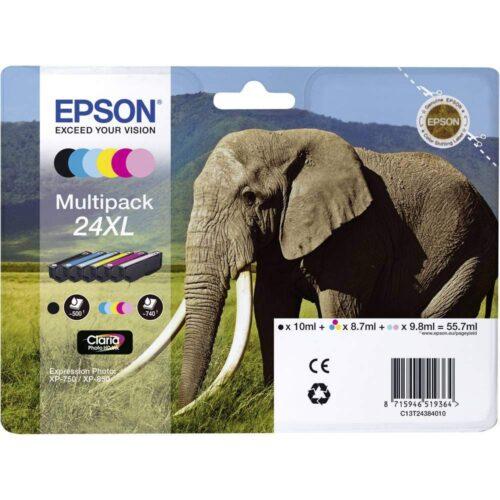 Epson Original 24XL Tintentäide Elefant (XP-750