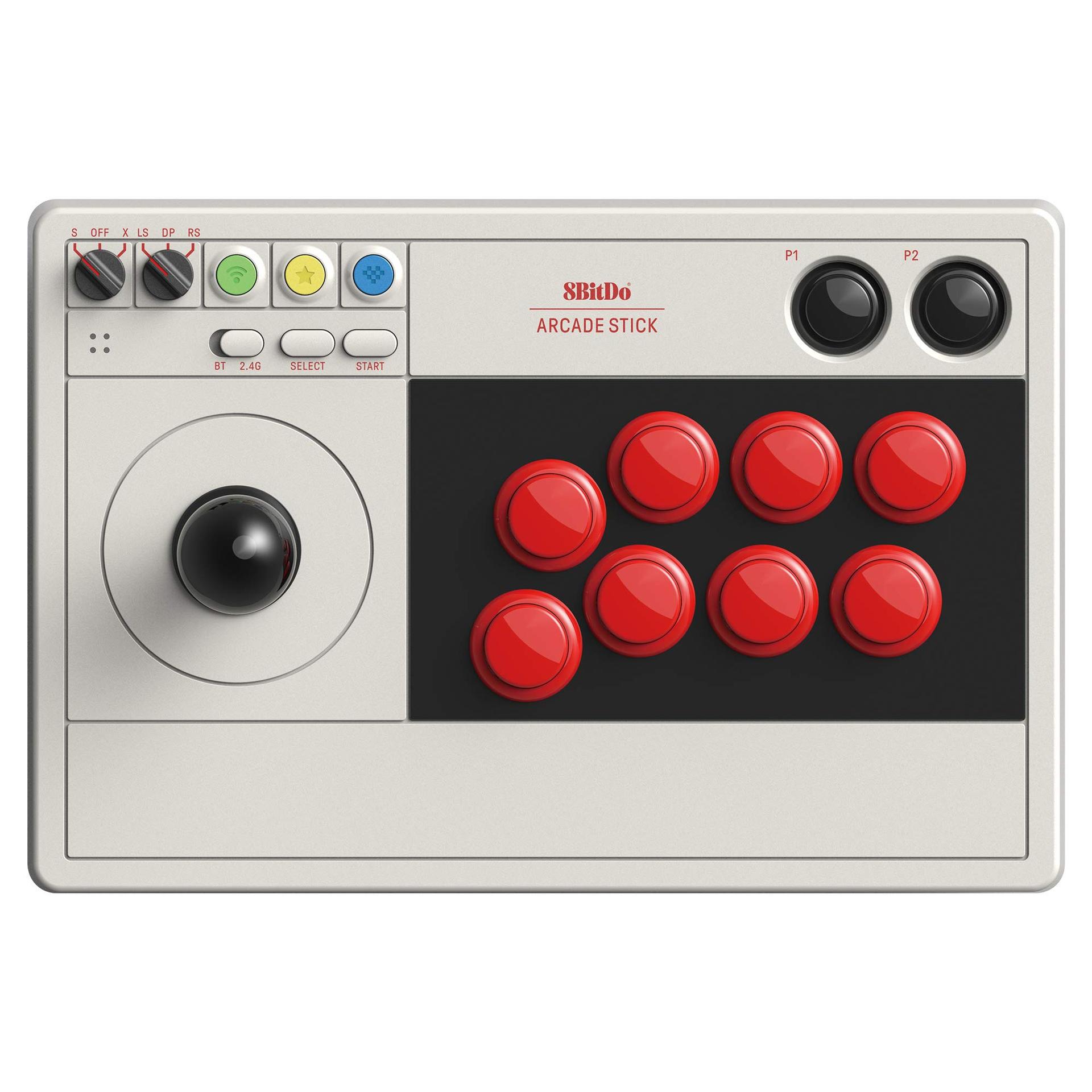 8Bitdo Bluetooth Arcade Stick Nintendo Switchi ja Windowsi jaoks – Nintendo Switch – detailne vaade