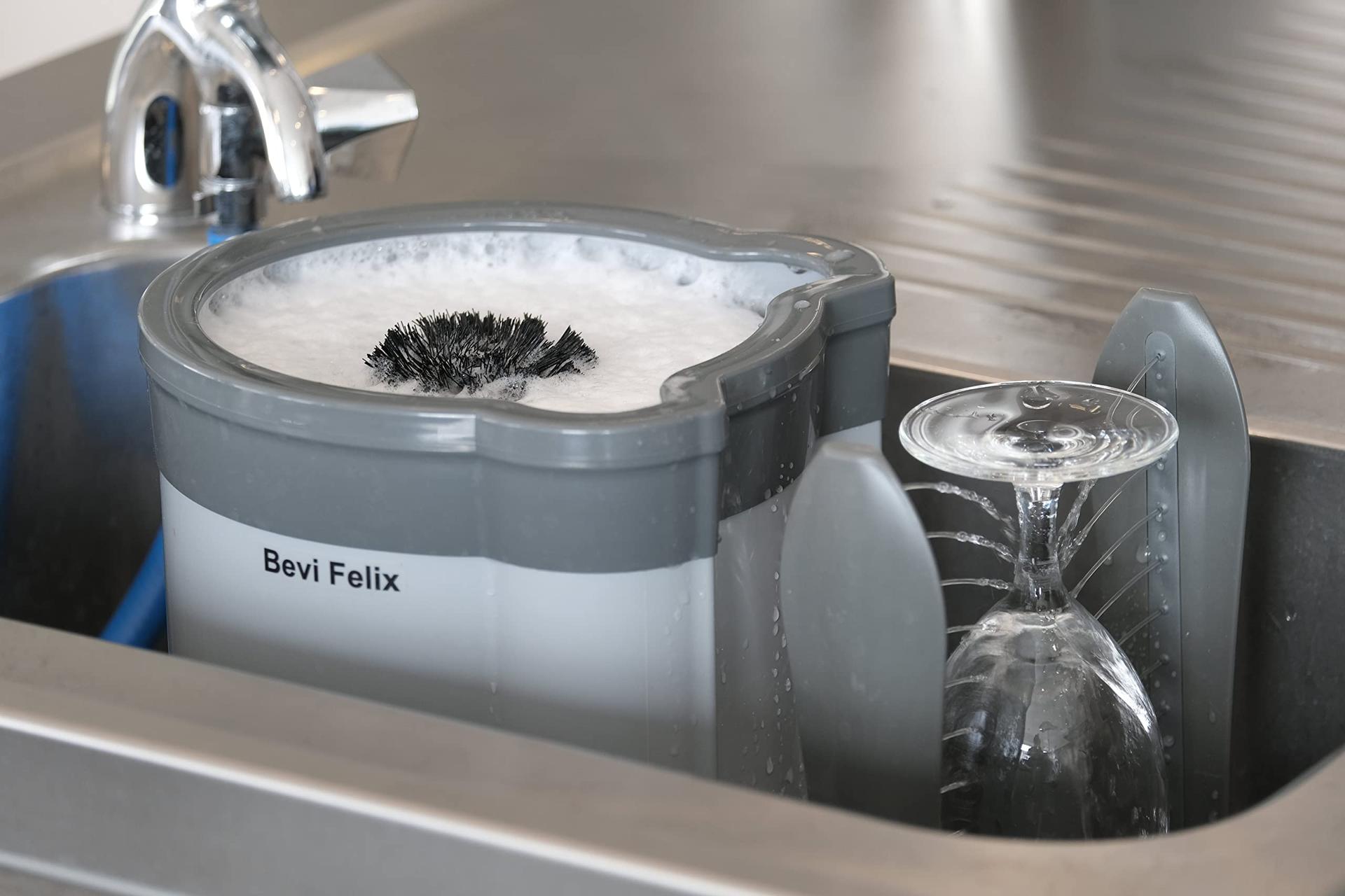 Bevi Felix Premium klaasipesuseade – pakend ja tarvikud