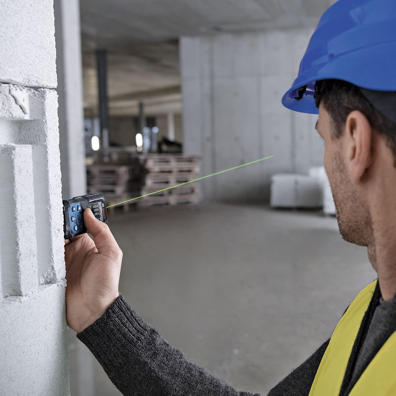 Bosch Professional laser-kaugusmõõtja GLM 50-27 CG (roheline laser, ulatus: kuni 50 m, 3,7 V liitiumioonaku, USB-kaabel, vastupidav, IP65, Bluetooth-andmeedastus, rihm, kott) – pilt 9